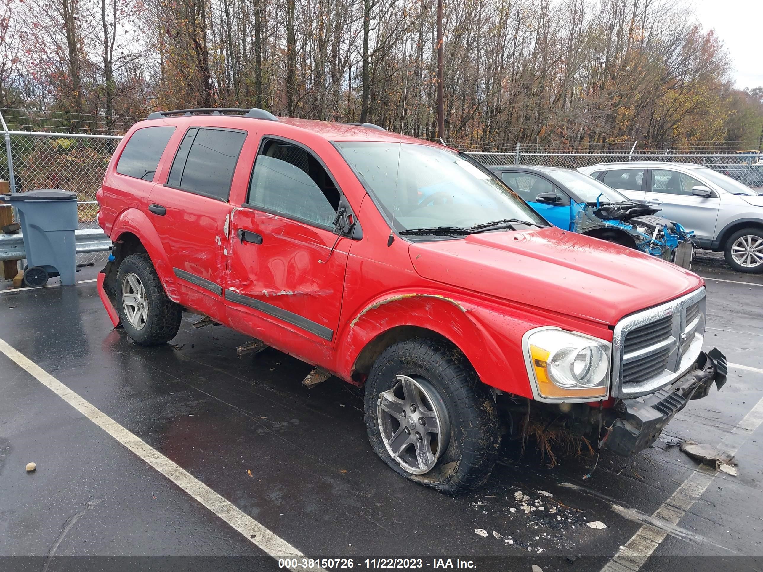 DODGE DURANGO 2006 1d4hd48n16f161870