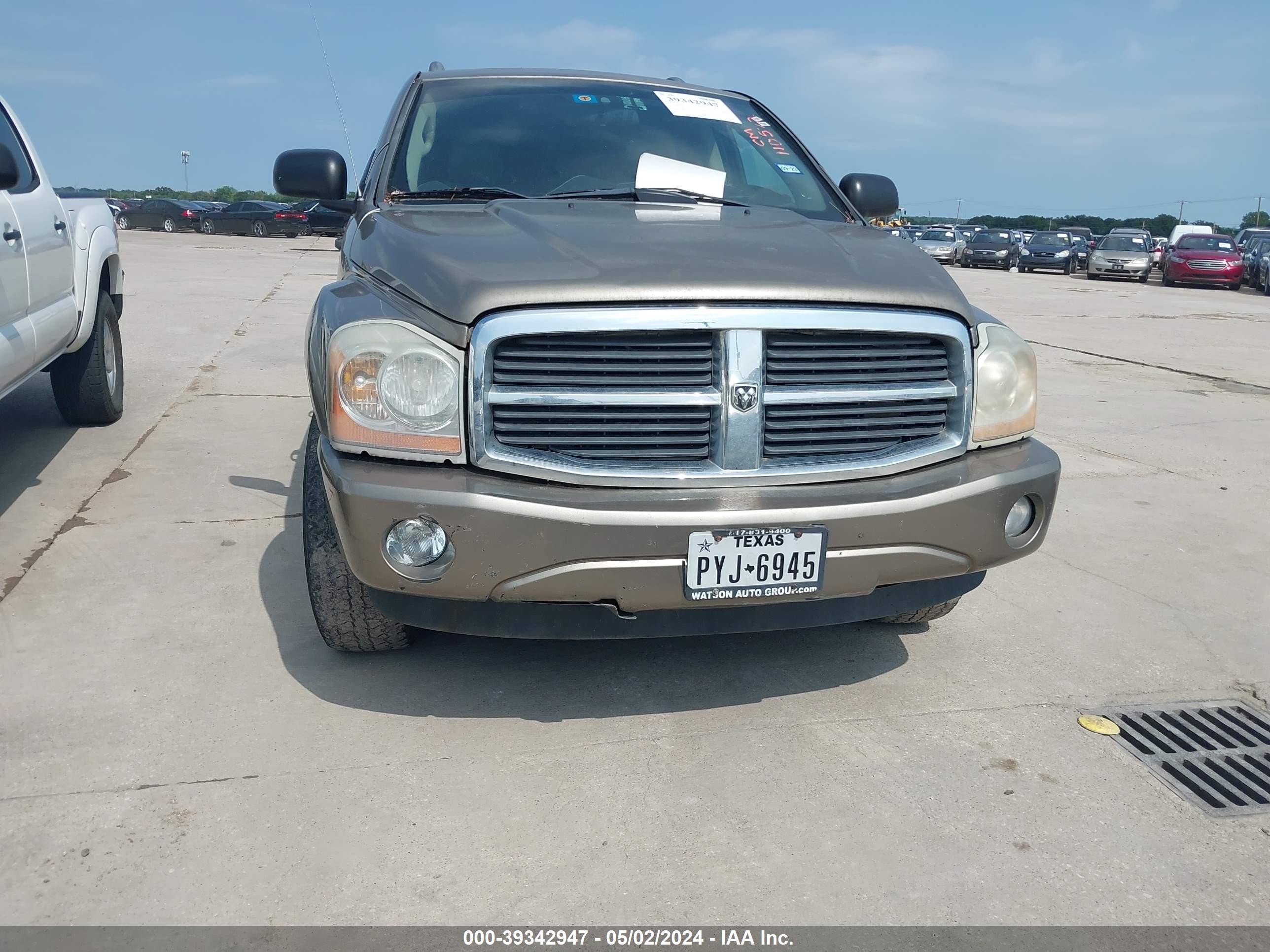 DODGE DURANGO 2004 1d4hd48n64f110572