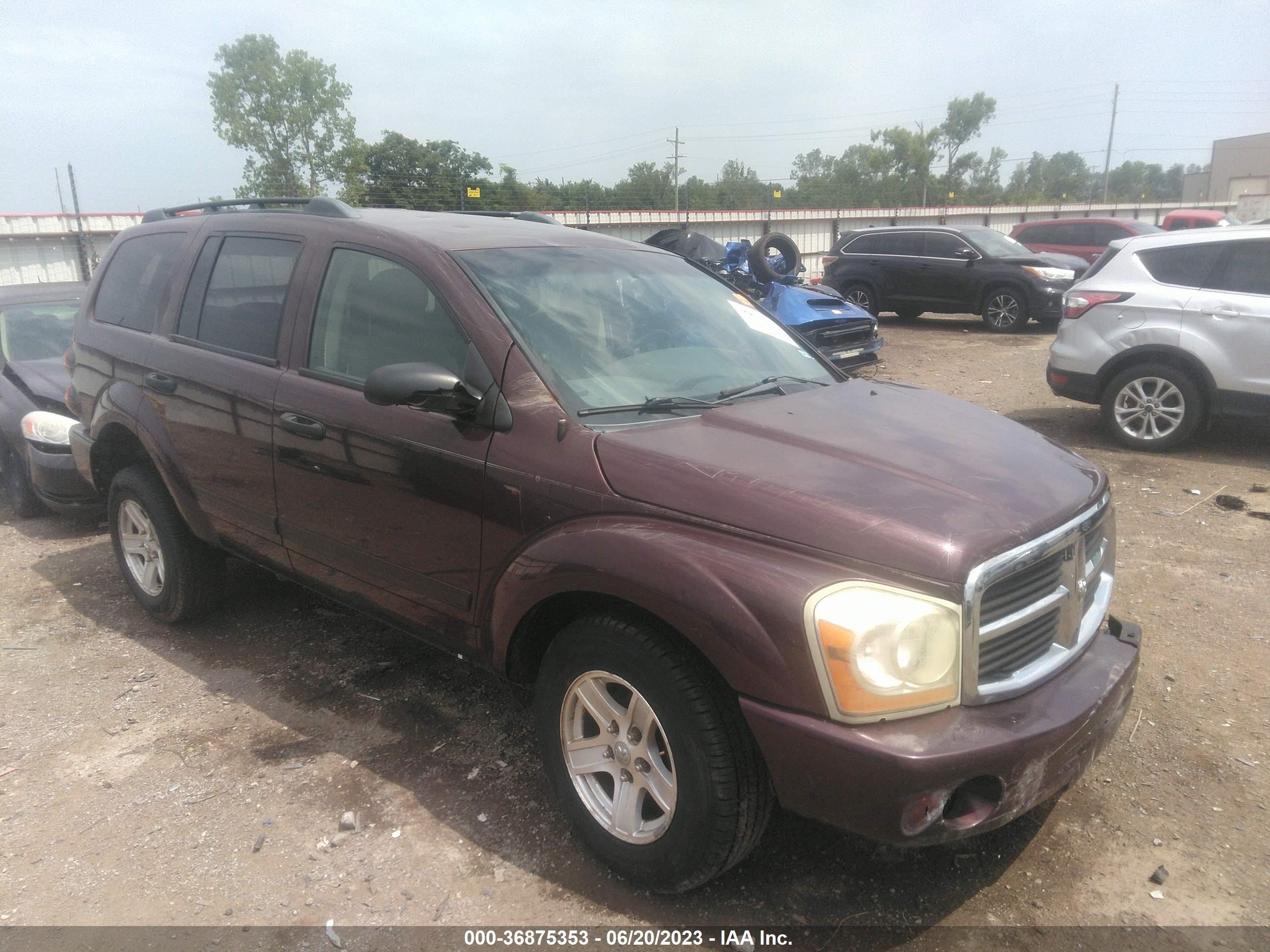 DODGE DURANGO 2004 1d4hd48n74f138803