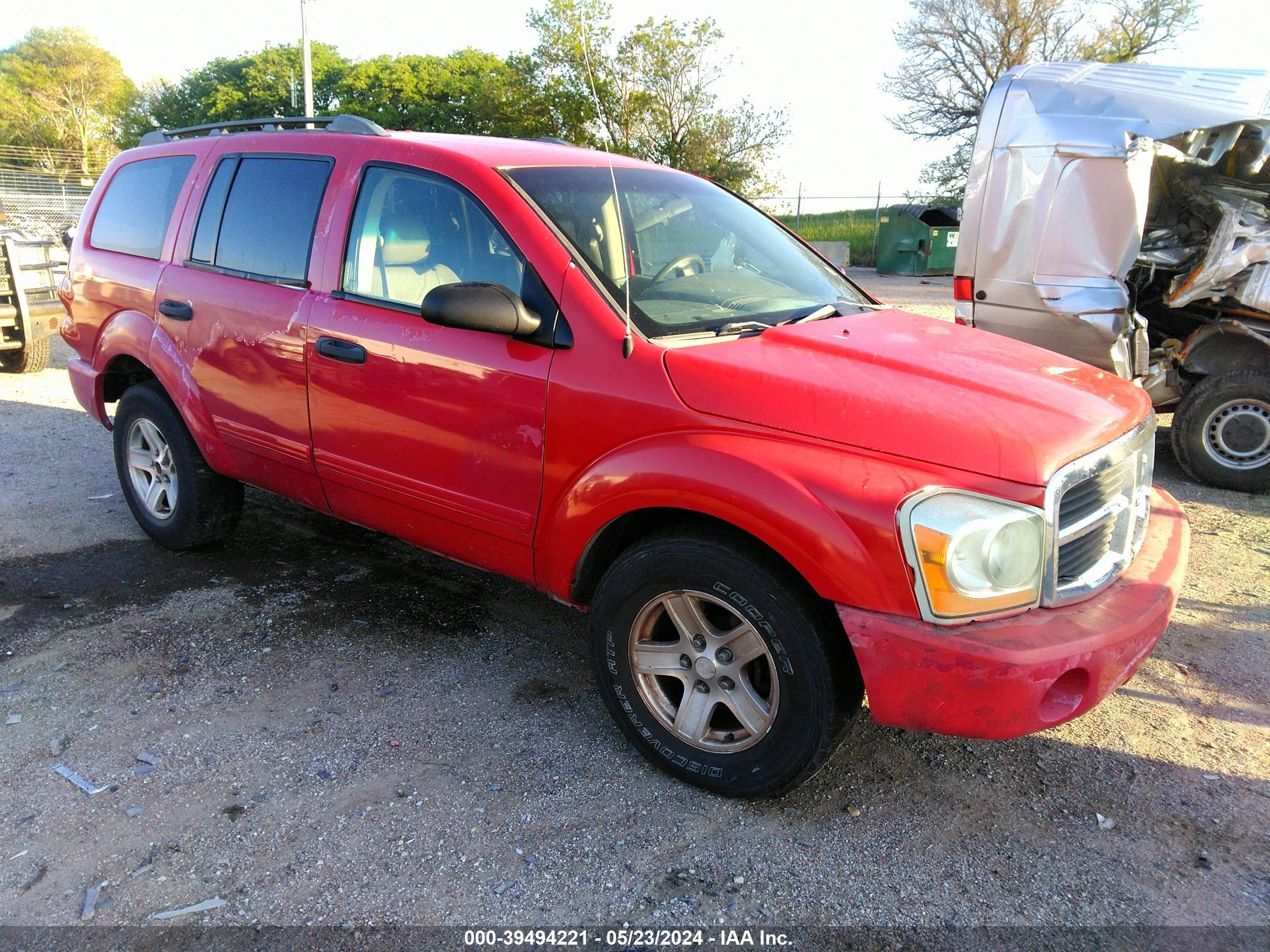 DODGE DURANGO 2004 1d4hd48n74f154645