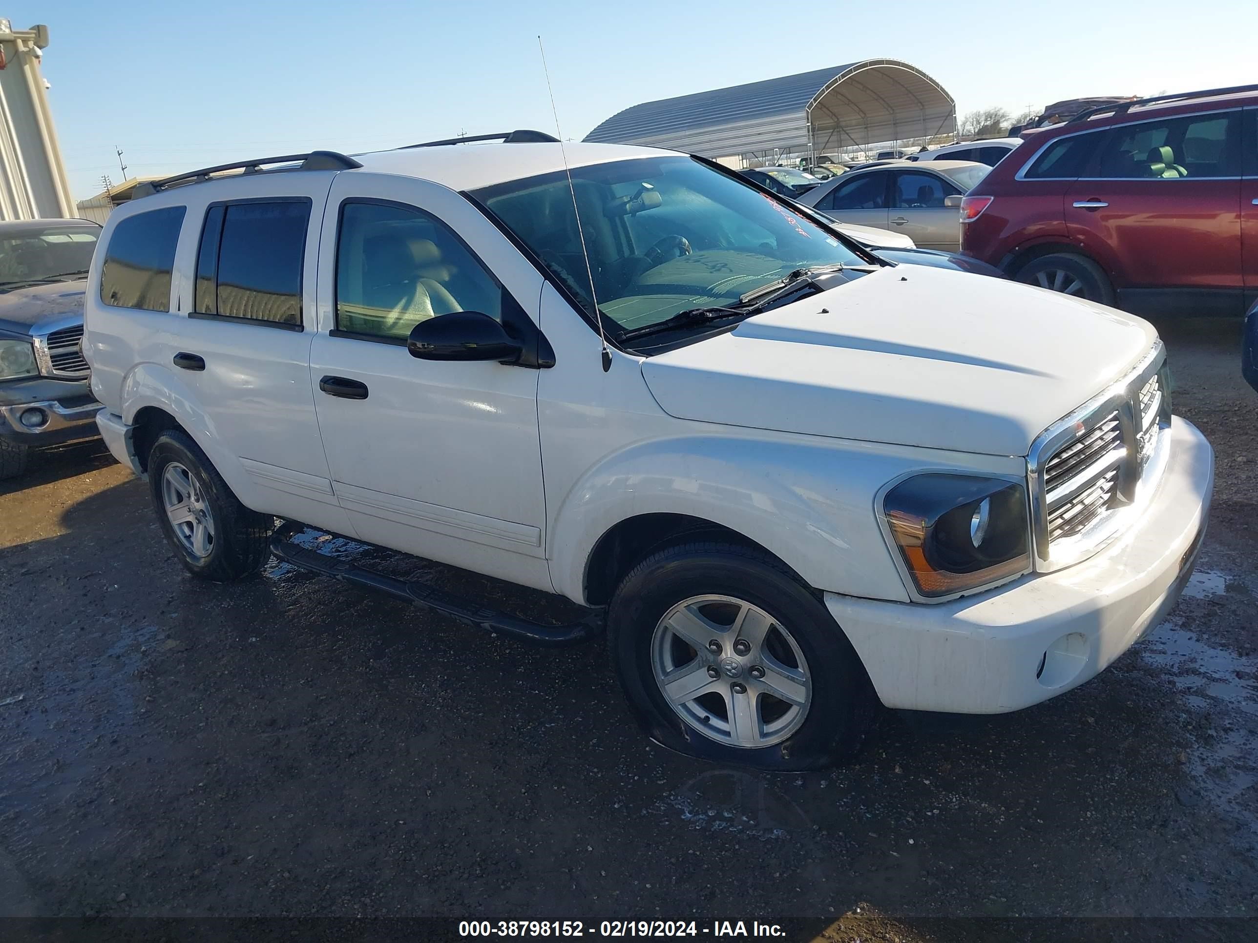 DODGE DURANGO 2005 1d4hd48n75f581535