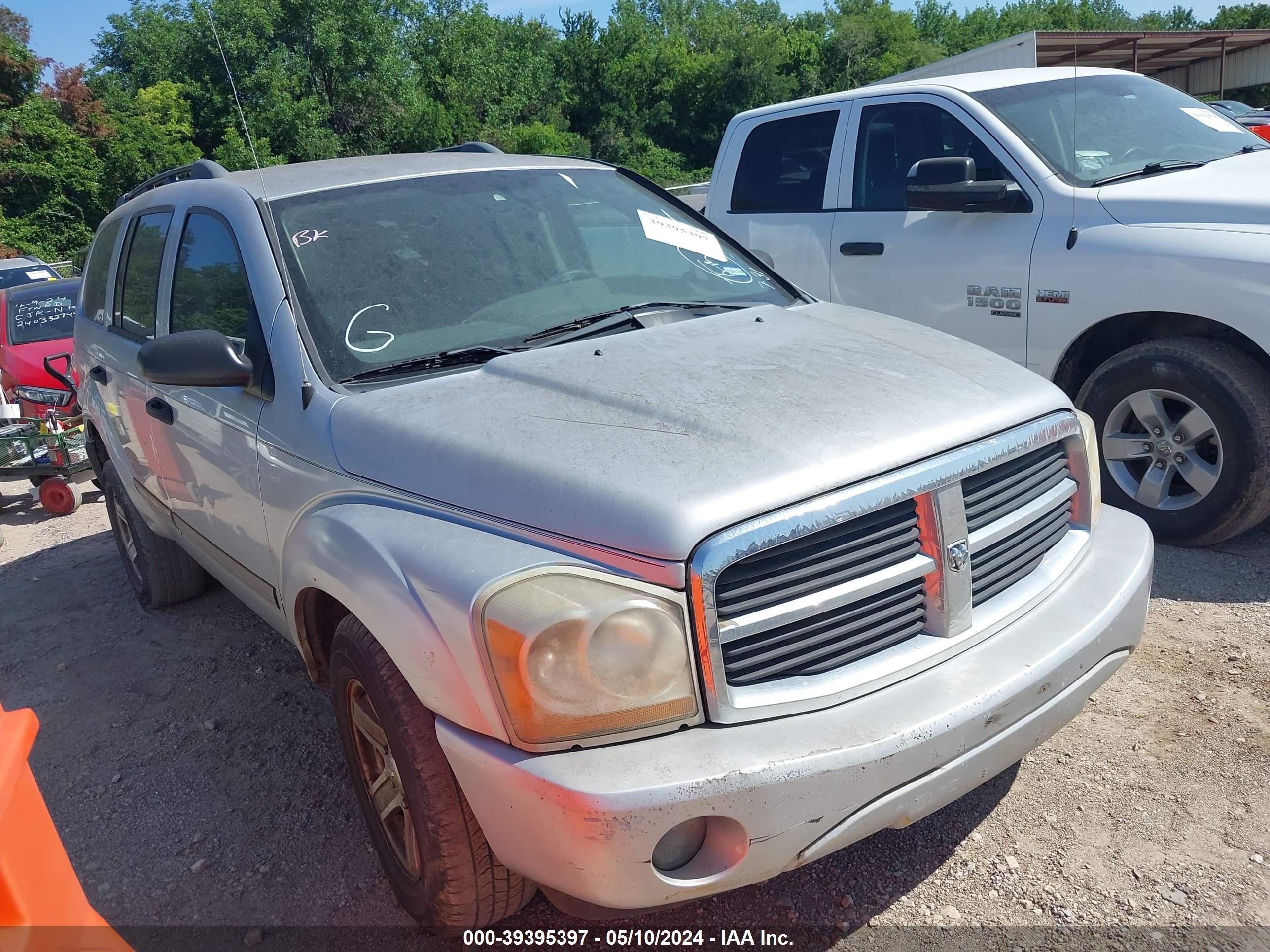 DODGE DURANGO 2005 1d4hd48n75f612668