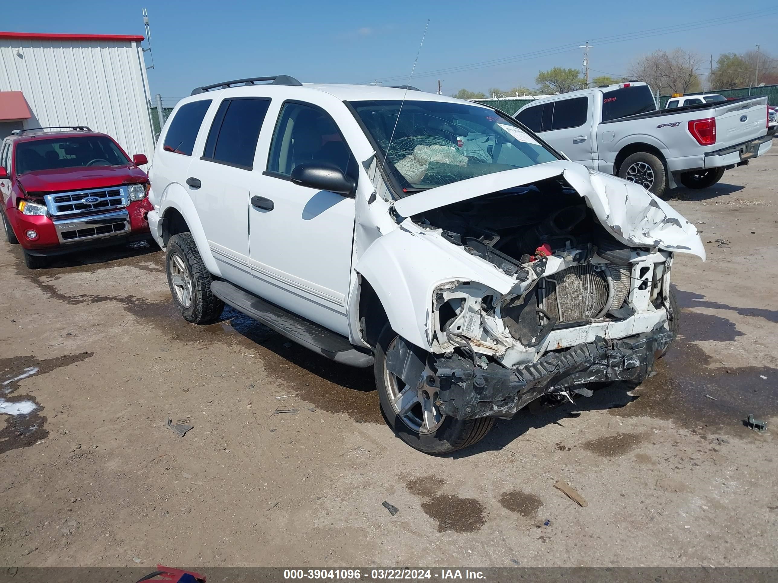 DODGE DURANGO 2005 1d4hd48n95f587224