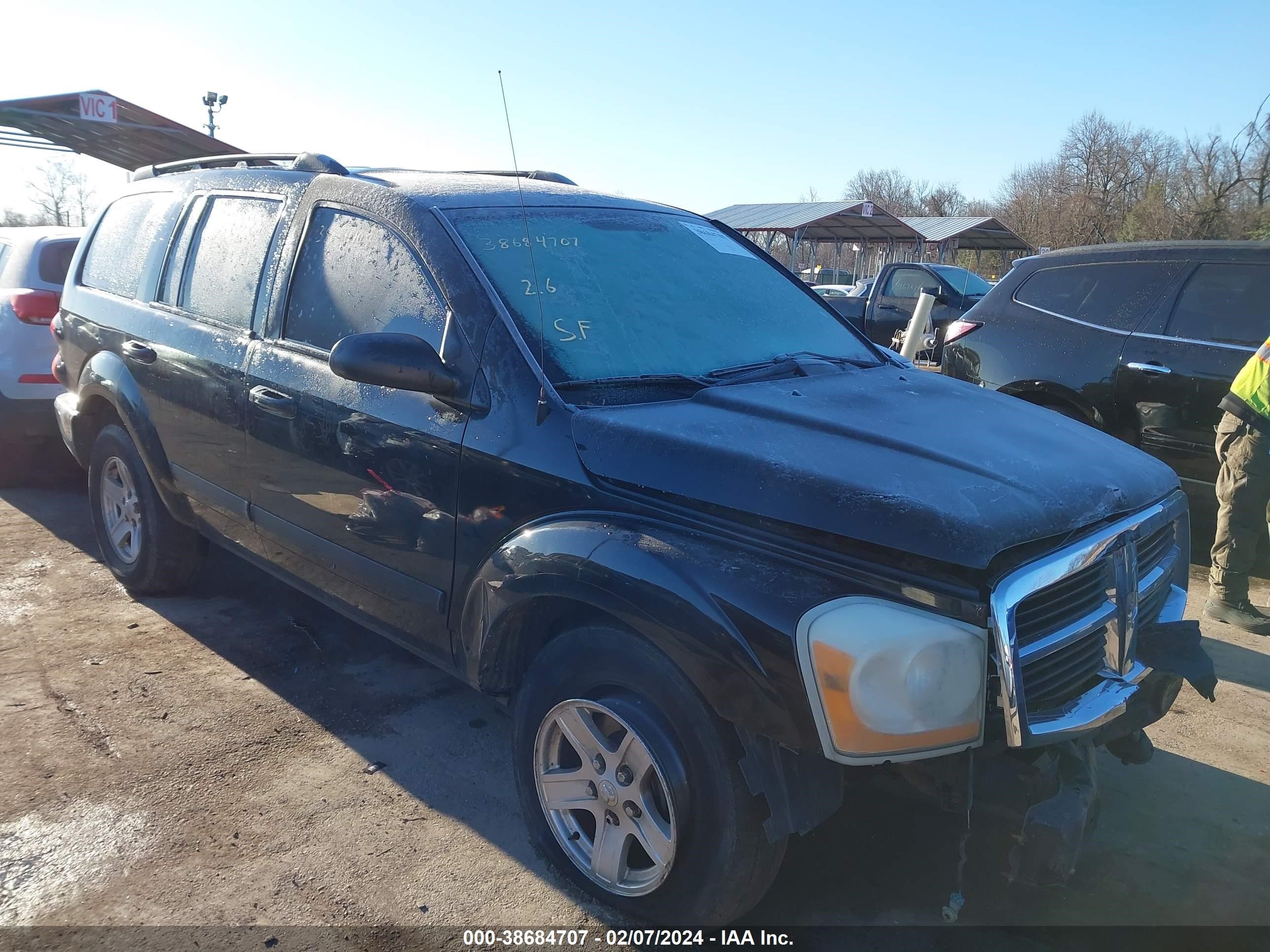 DODGE DURANGO 2006 1d4hd48n96f174379