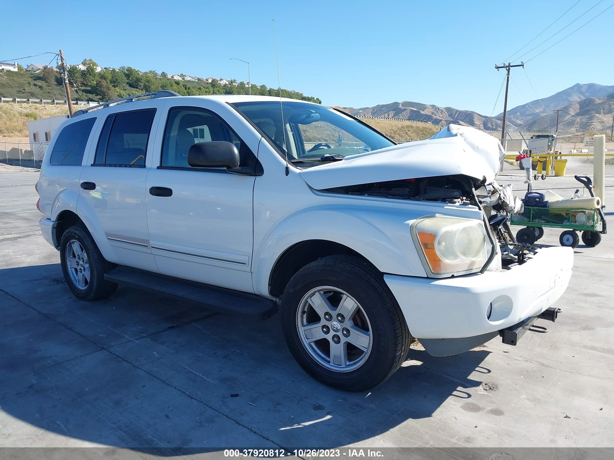 DODGE DURANGO 2006 1d4hd58236f112410