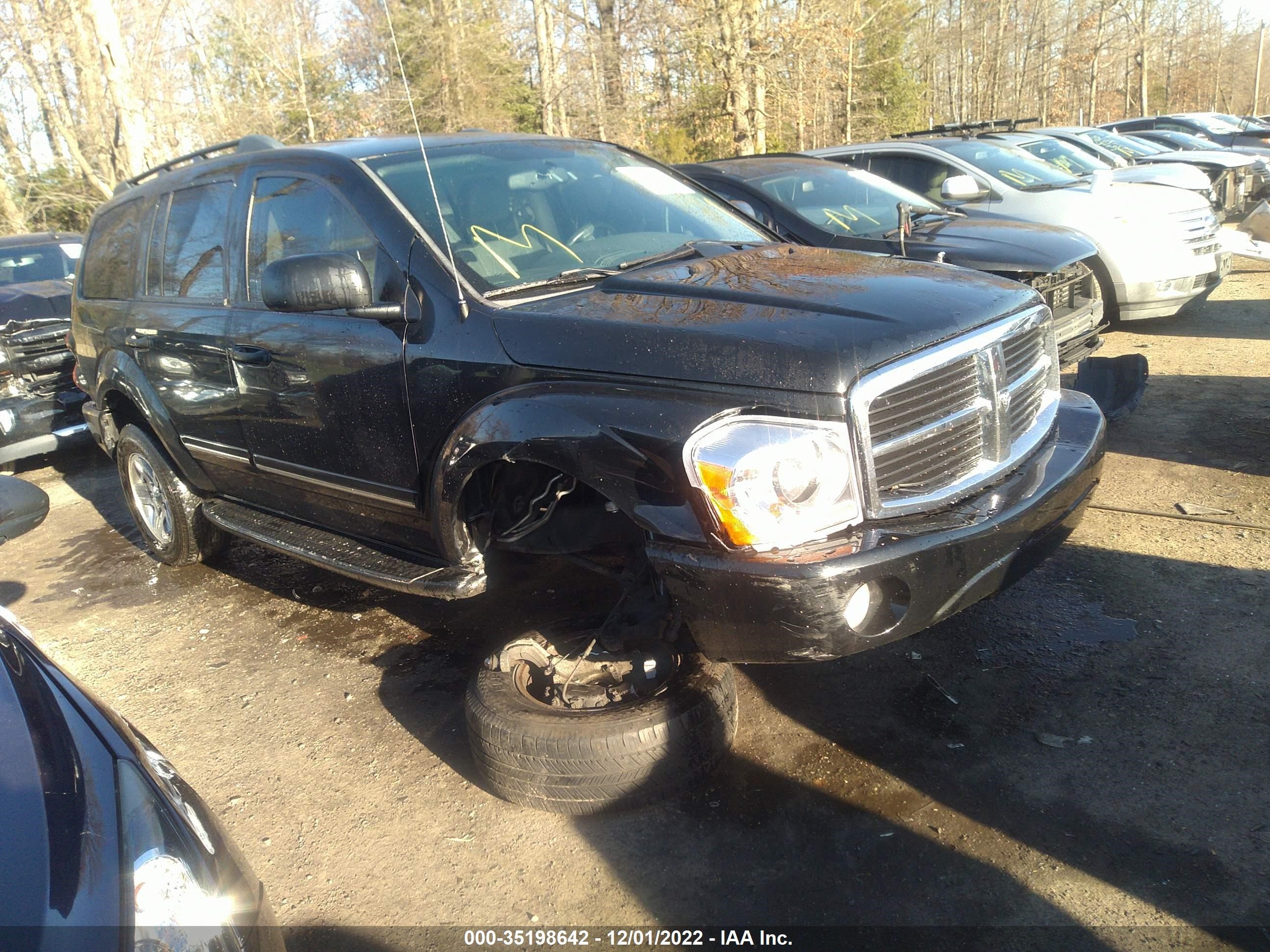 DODGE DURANGO 2004 1d4hd58dx4f192075