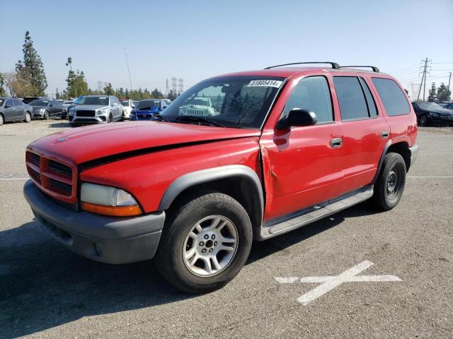 DODGE DURANGO 2003 1d4hr38n13f535515