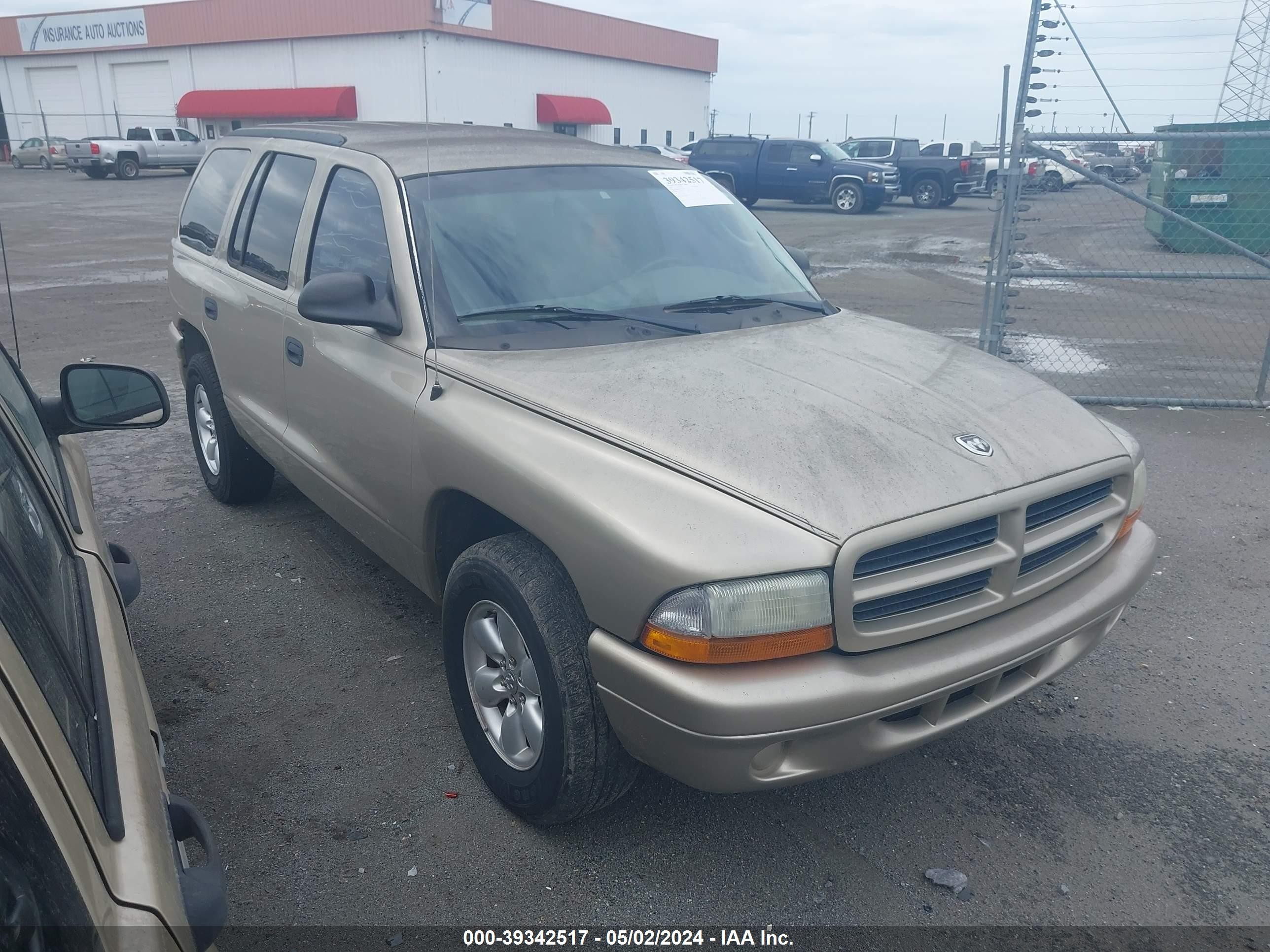 DODGE DURANGO 2003 1d4hr38nx3f562809