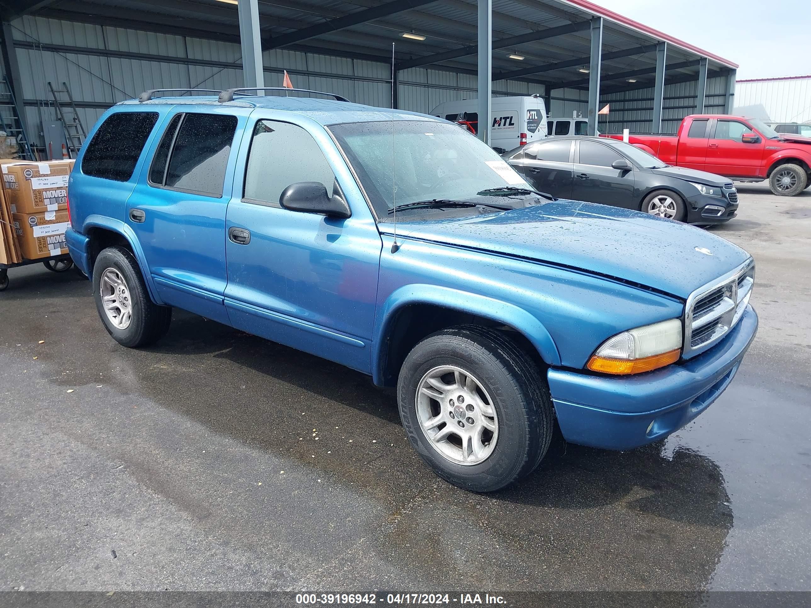 DODGE DURANGO 2003 1d4hr48n53f602235