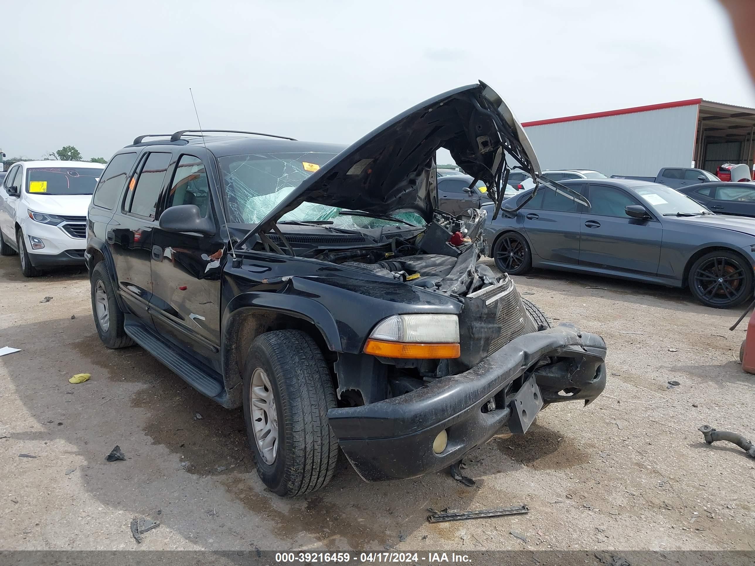 DODGE DURANGO 2003 1d4hr48n63f606424