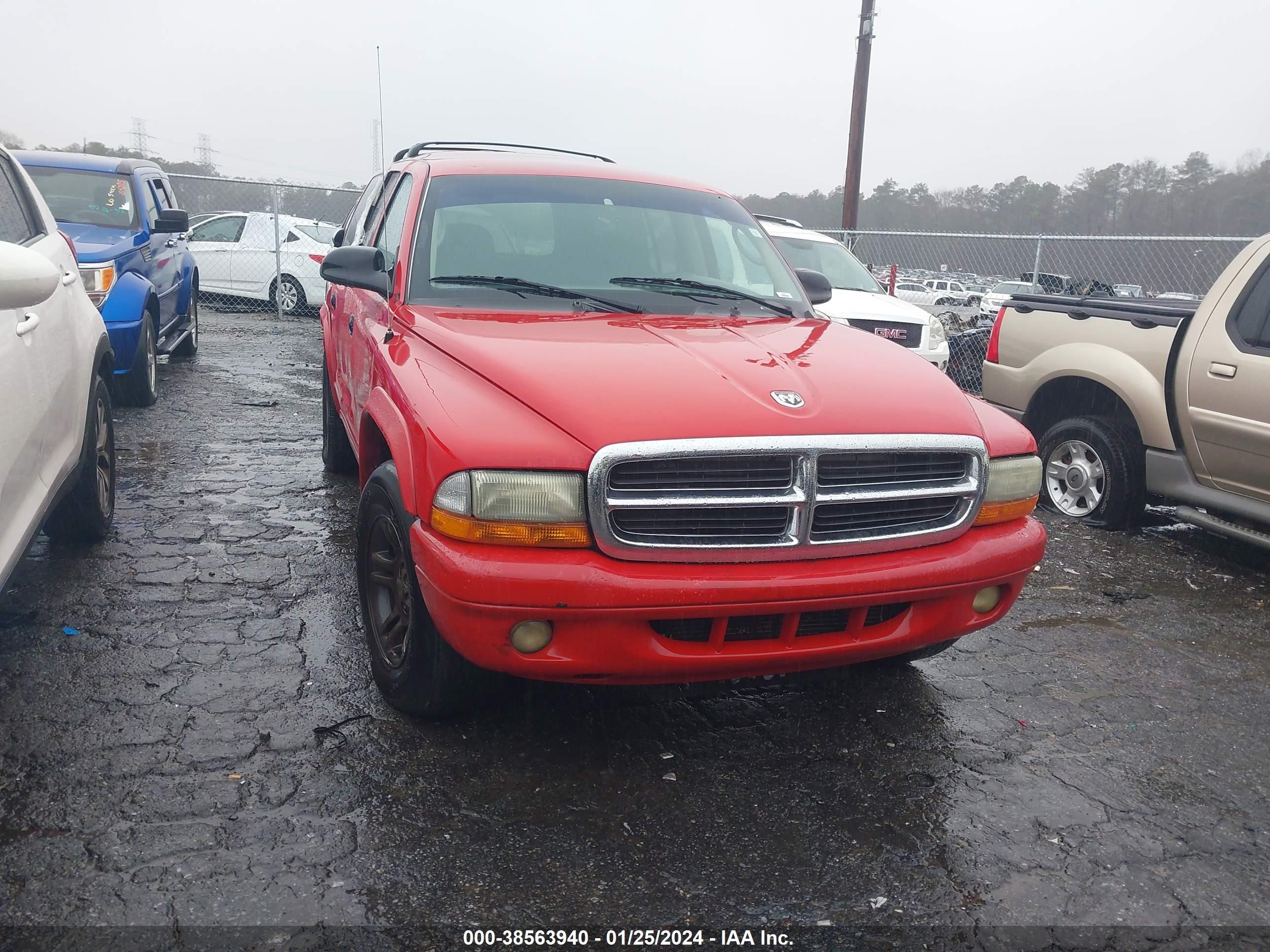 DODGE DURANGO 2003 1d4hr48z03f600993