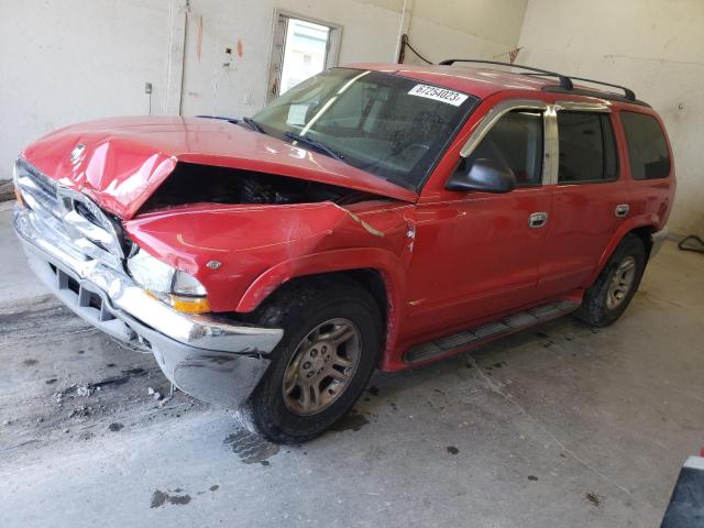 DODGE DURANGO SL 2003 1d4hr48z03f610763