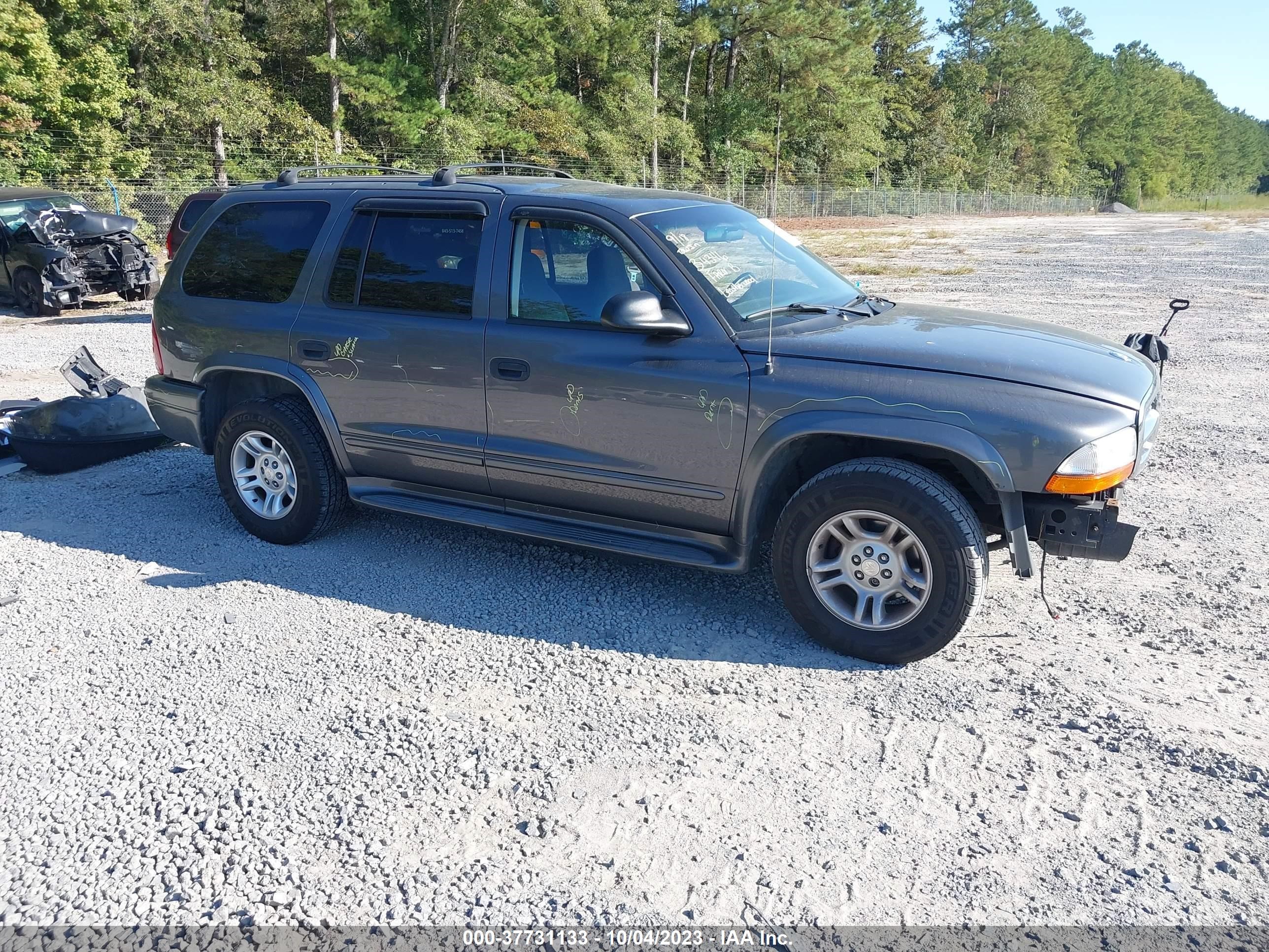 DODGE DURANGO 2003 1d4hr48z93f601057