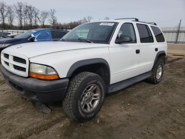 DODGE DURANGO 2003 1d4hs38n23f579916