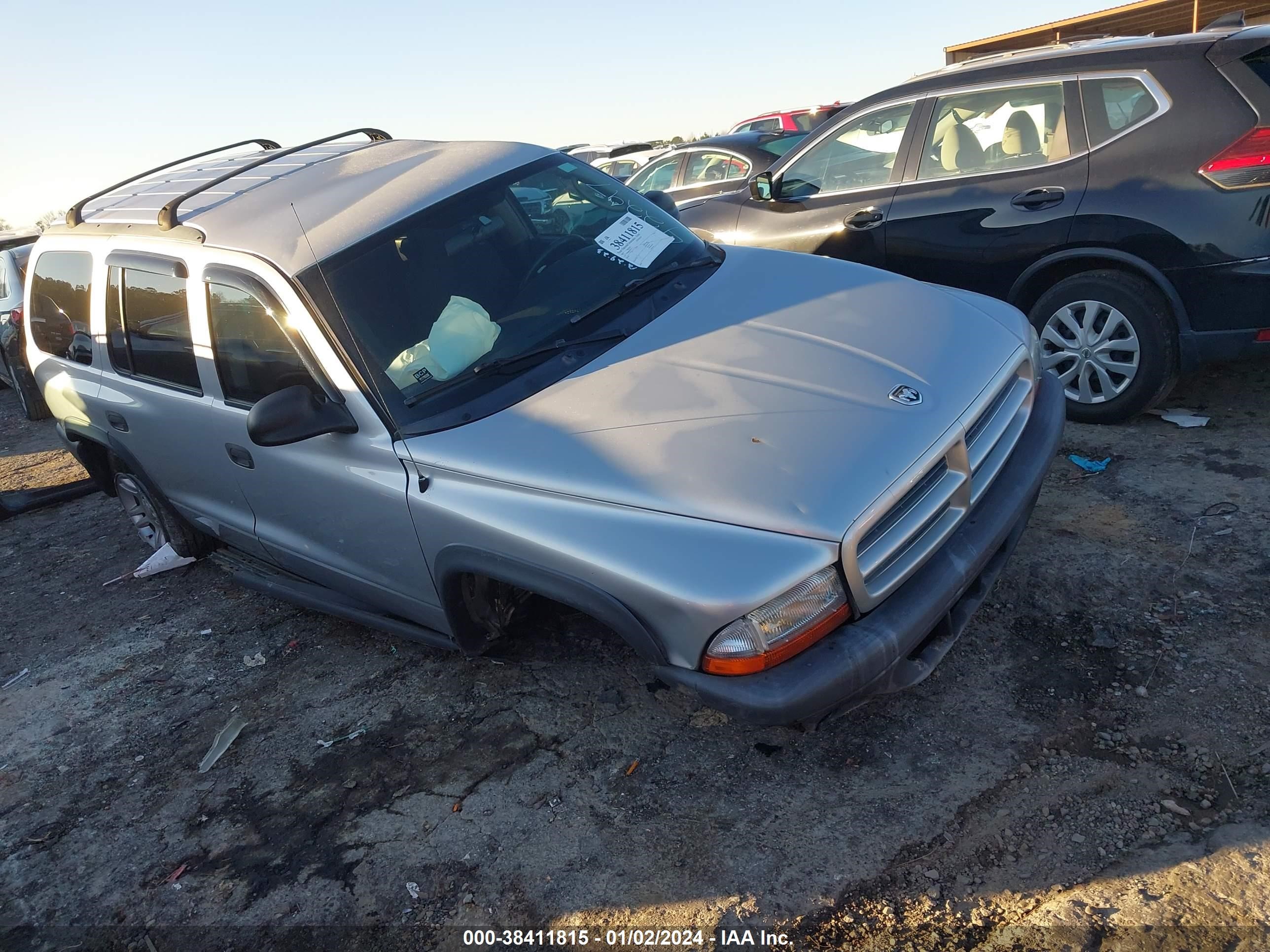 DODGE DURANGO 2003 1d4hs38n63f623562