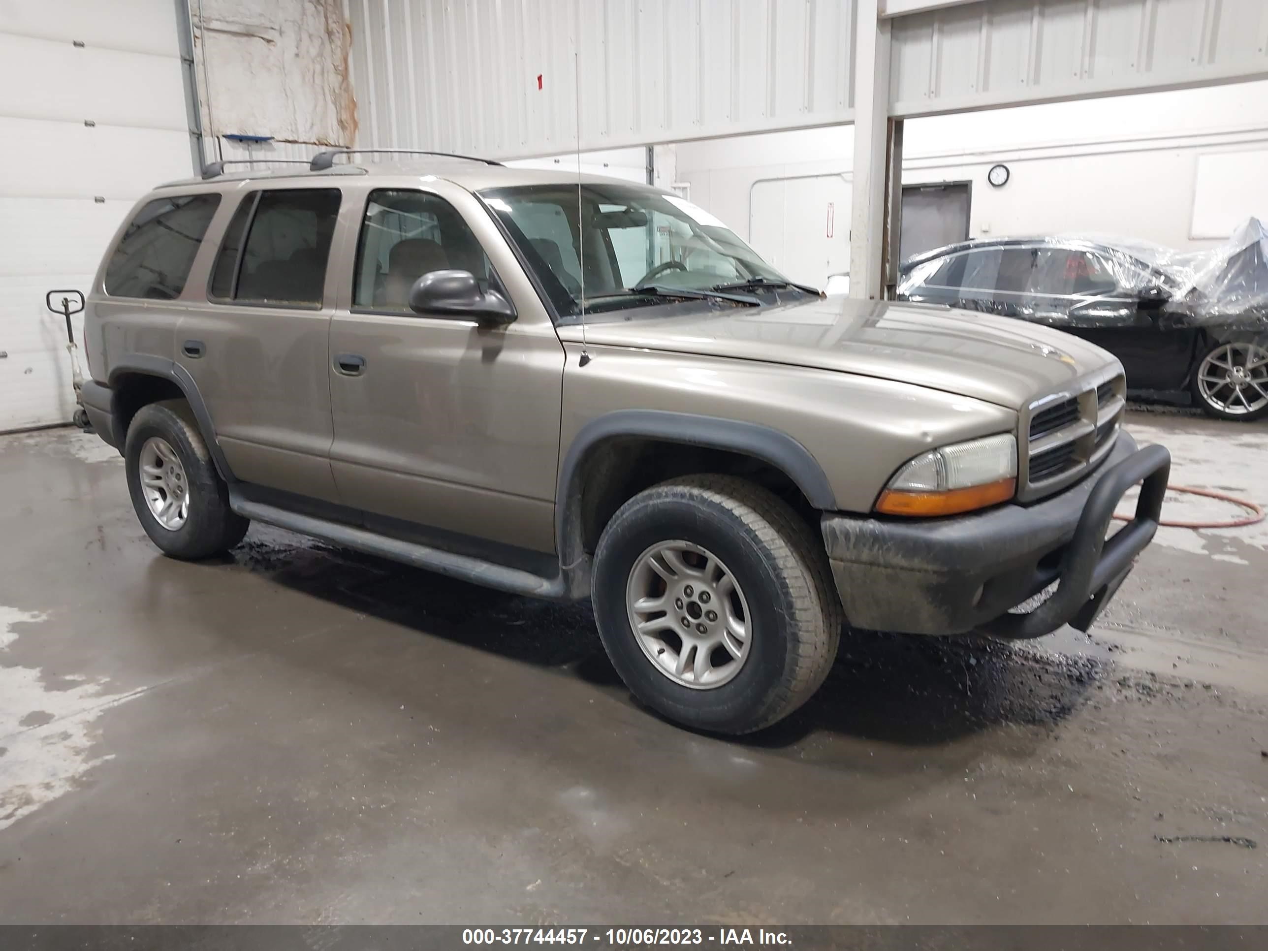 DODGE DURANGO 2003 1d4hs38n93f626505