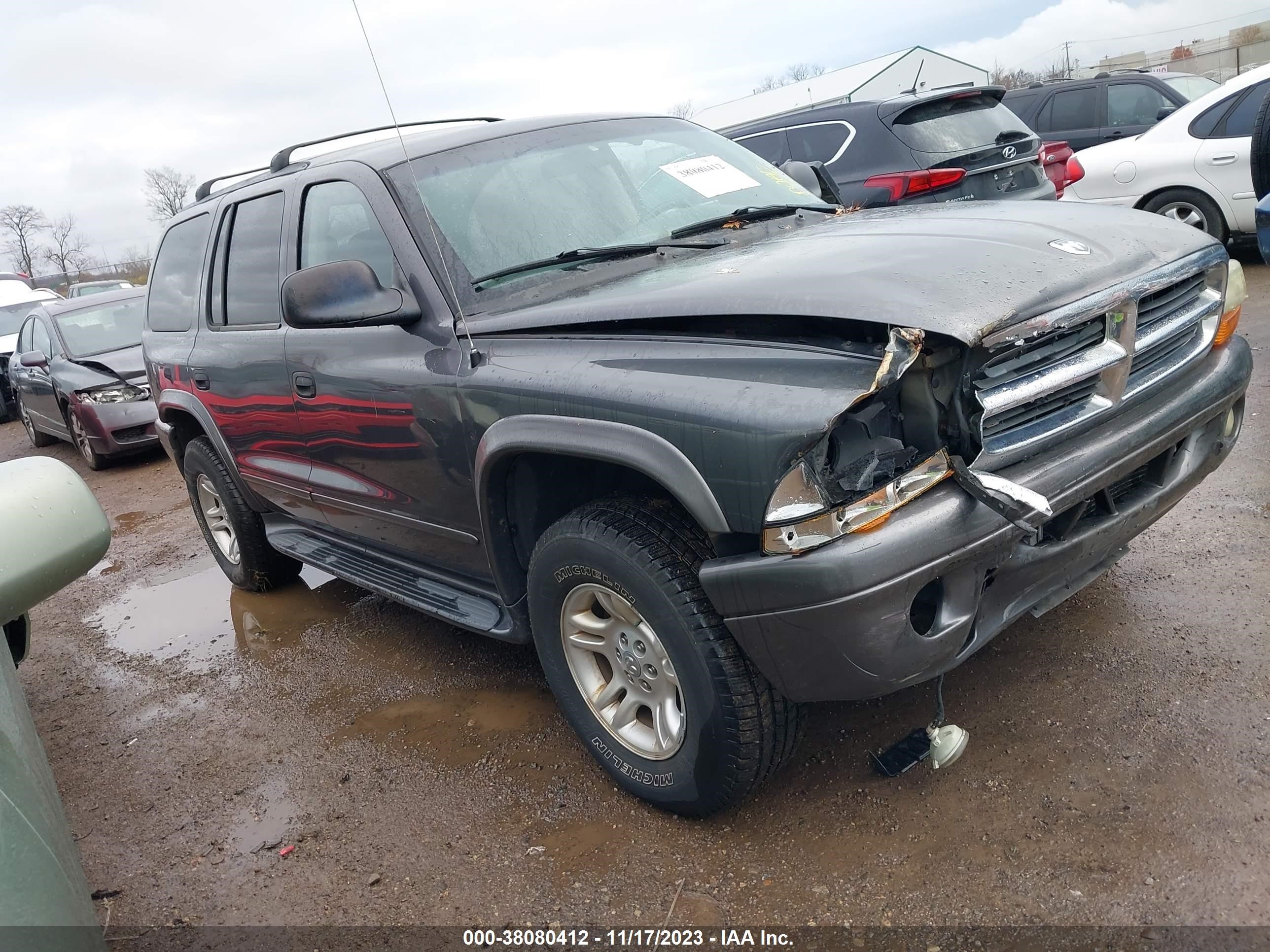 DODGE DURANGO 2003 1d4hs48n43f512904