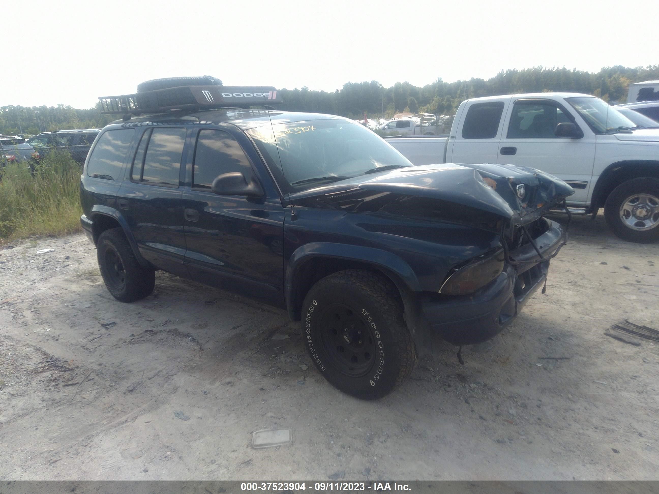 DODGE DURANGO 2003 1d4hs48n43f630743