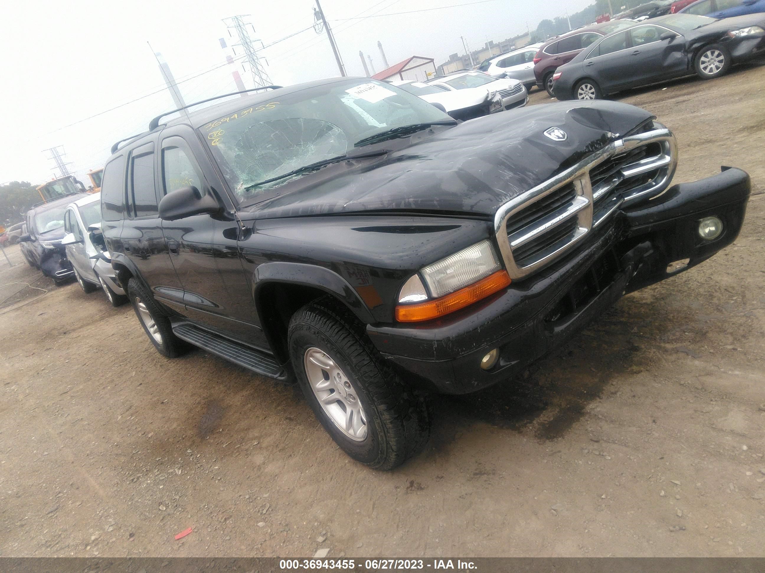 DODGE DURANGO 2003 1d4hs48n63f629898