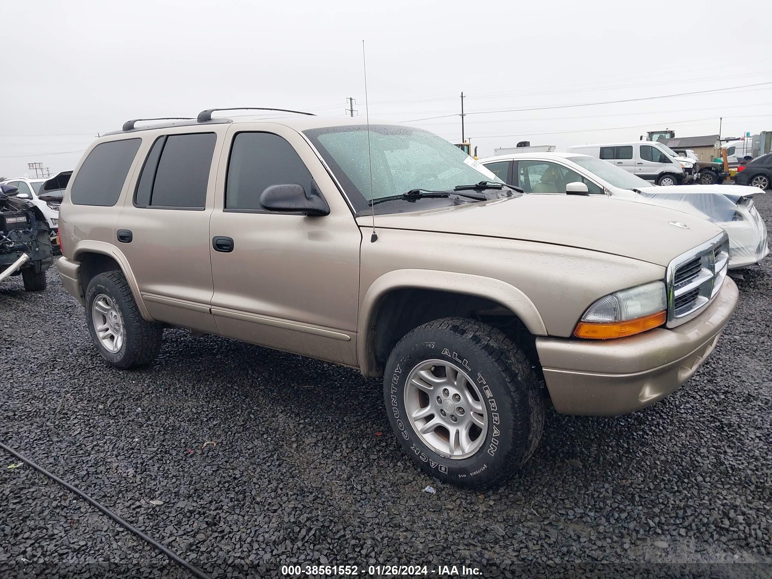 DODGE DURANGO 2003 1d4hs48n73f544018