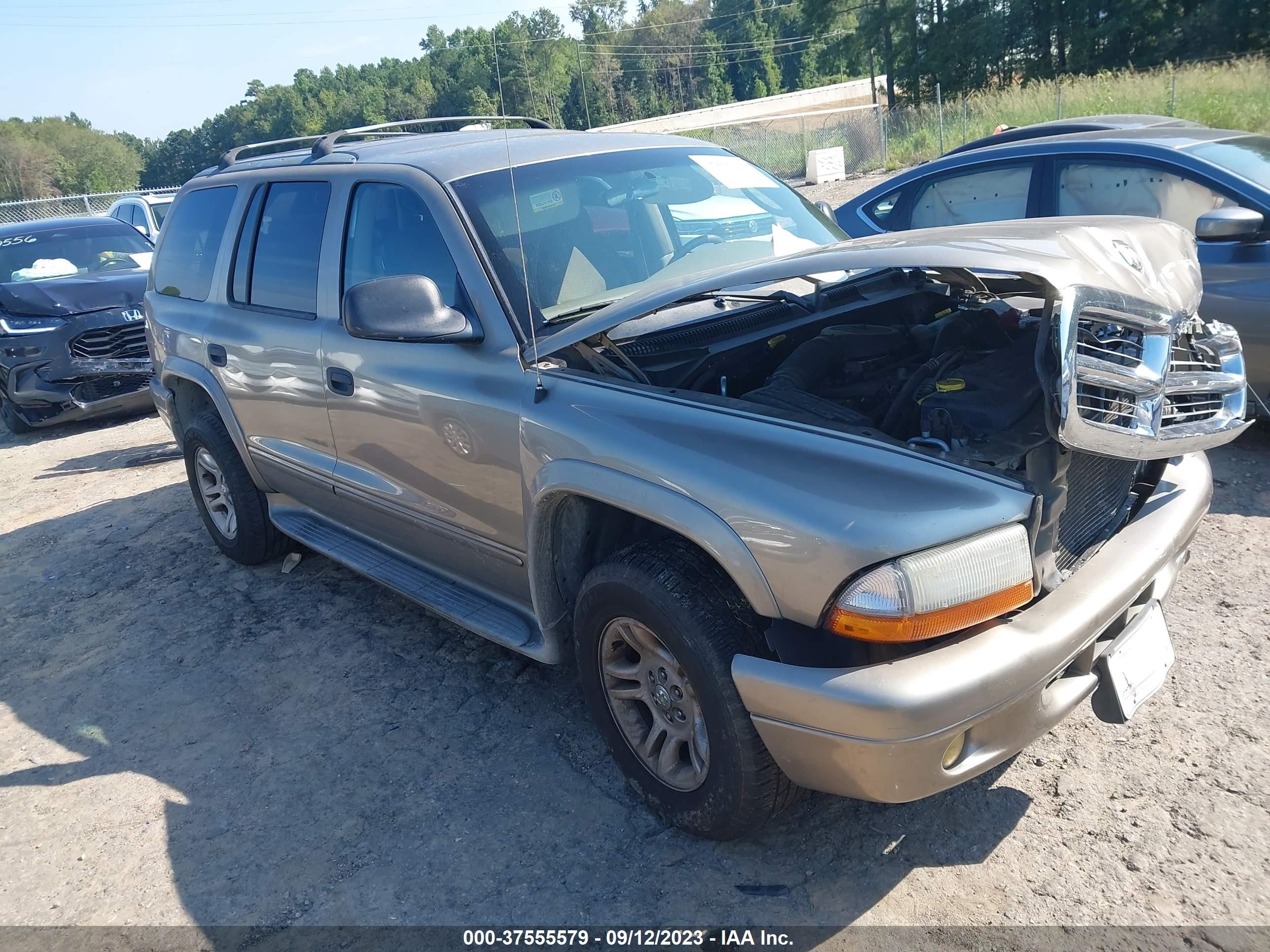 DODGE DURANGO 2003 1d4hs48z63f608875