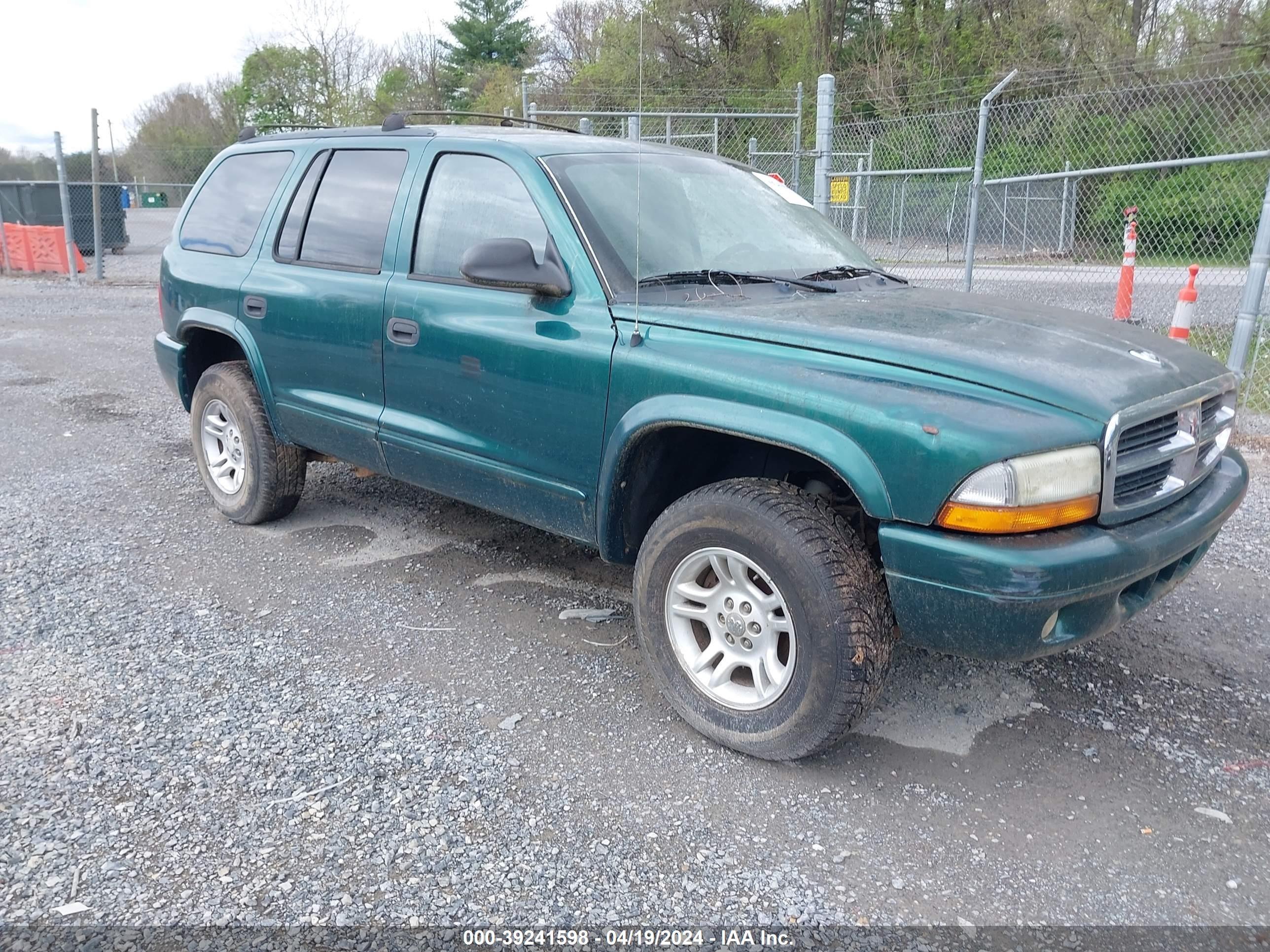 DODGE DURANGO 2003 1d4hs48z73f582528