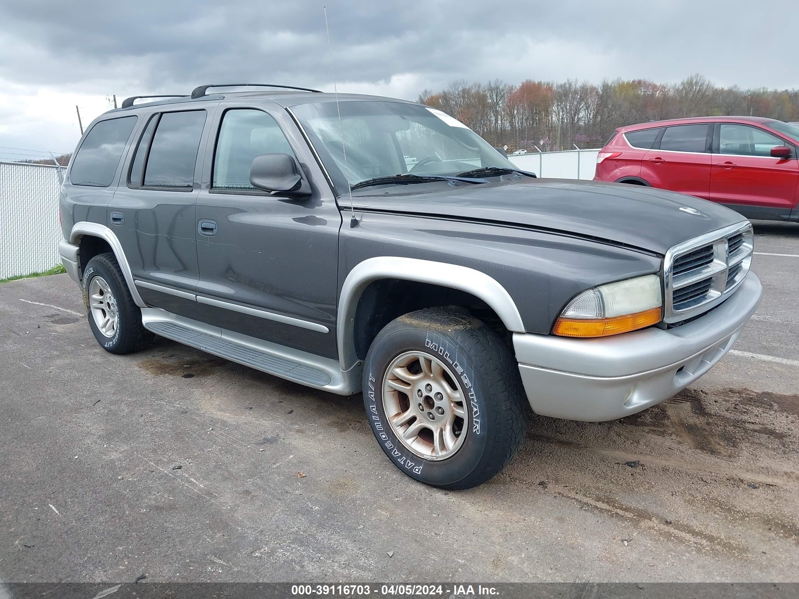 DODGE DURANGO 2003 1d4hs58n13f557143