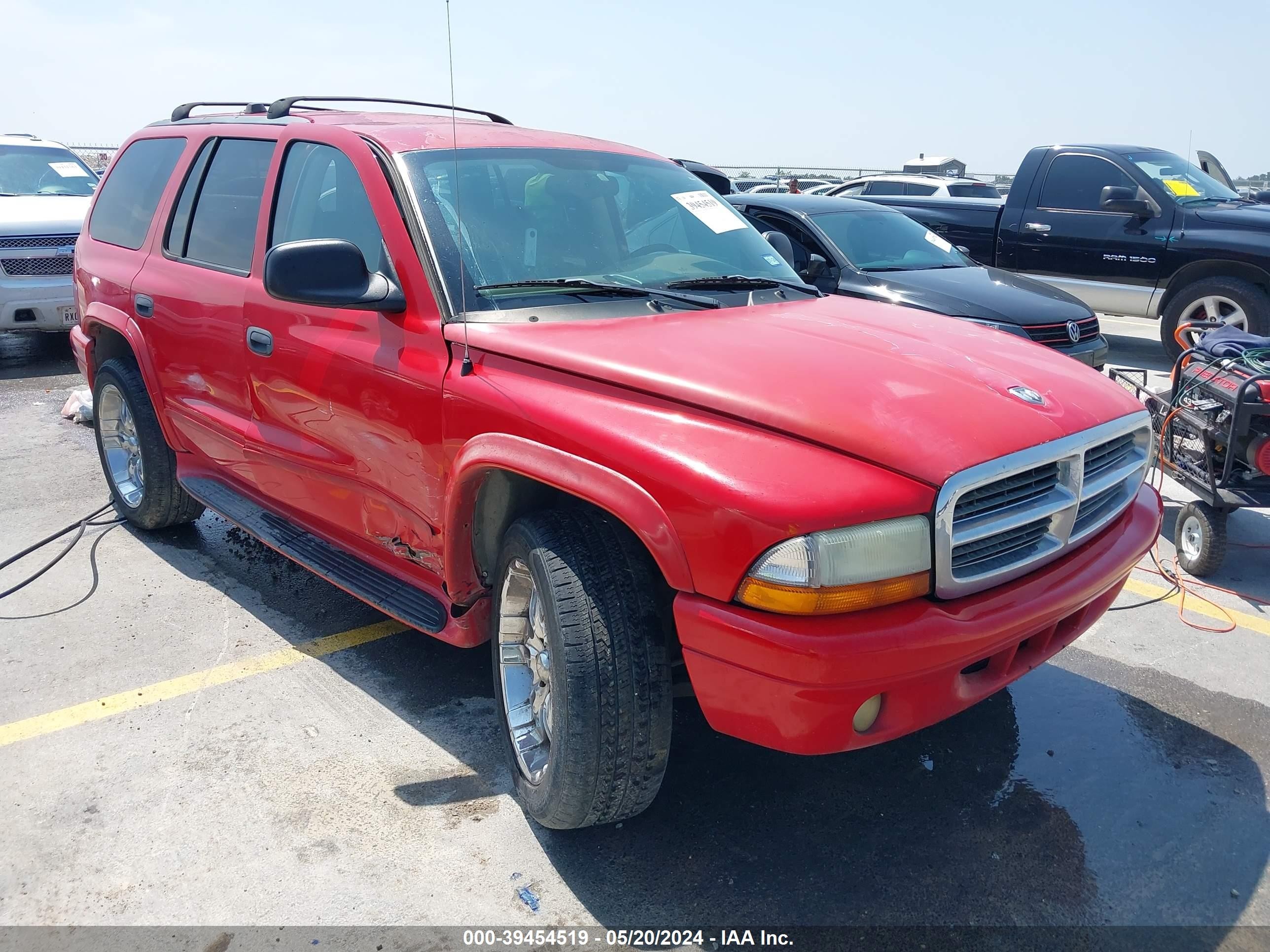 DODGE DURANGO 2003 1d4hs58n53f541530