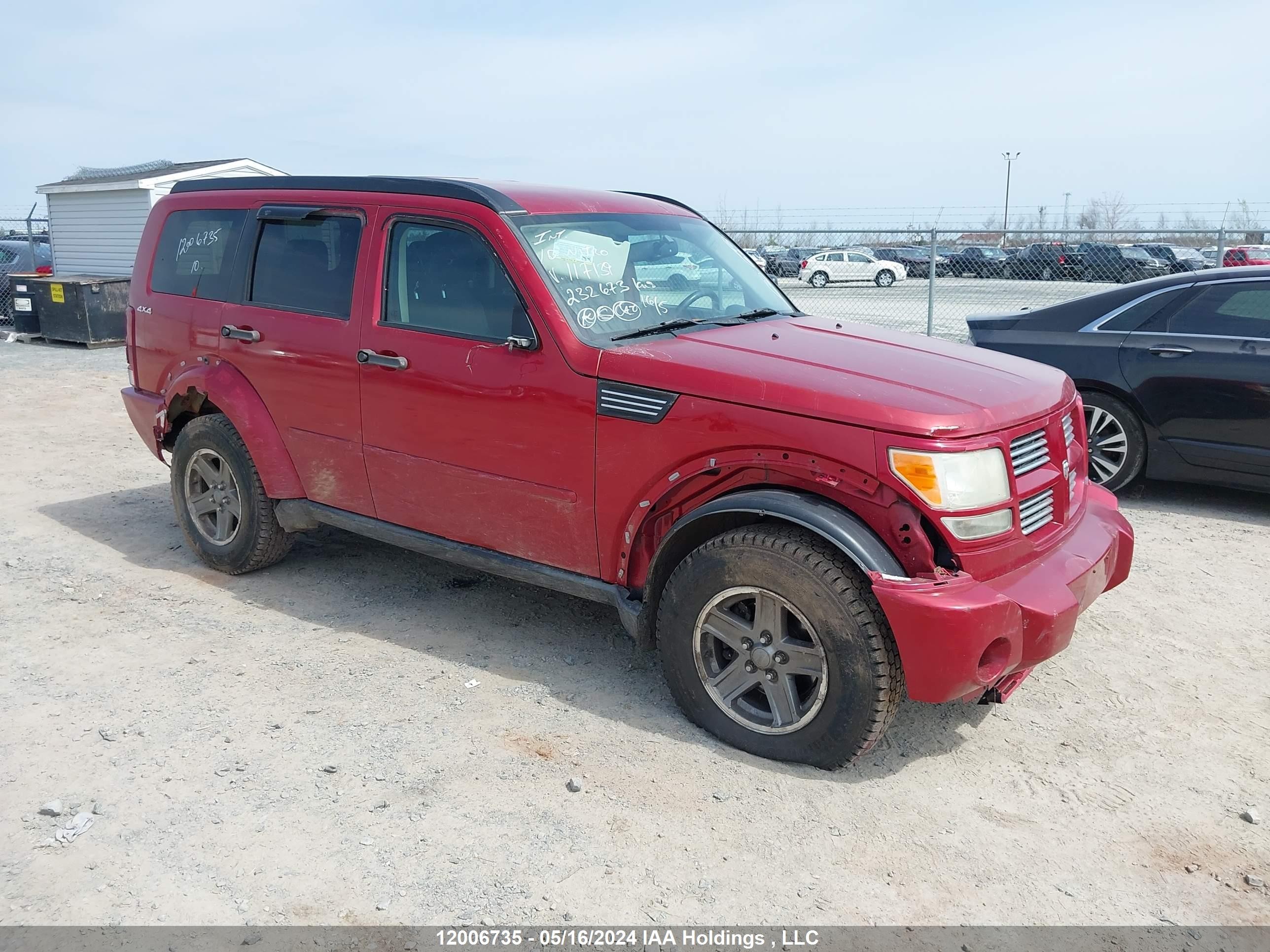 DODGE NITRO 2010 1d4pu5gkxaw117139