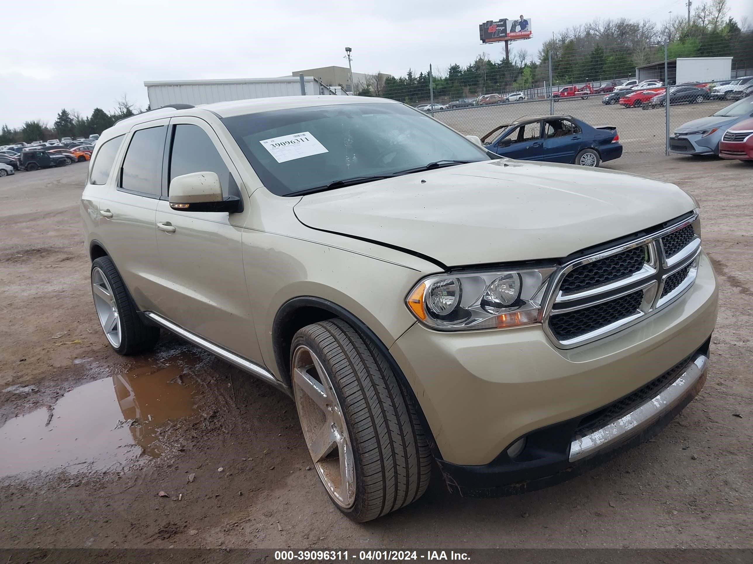 DODGE DURANGO 2011 1d4rd4gg4bc634017