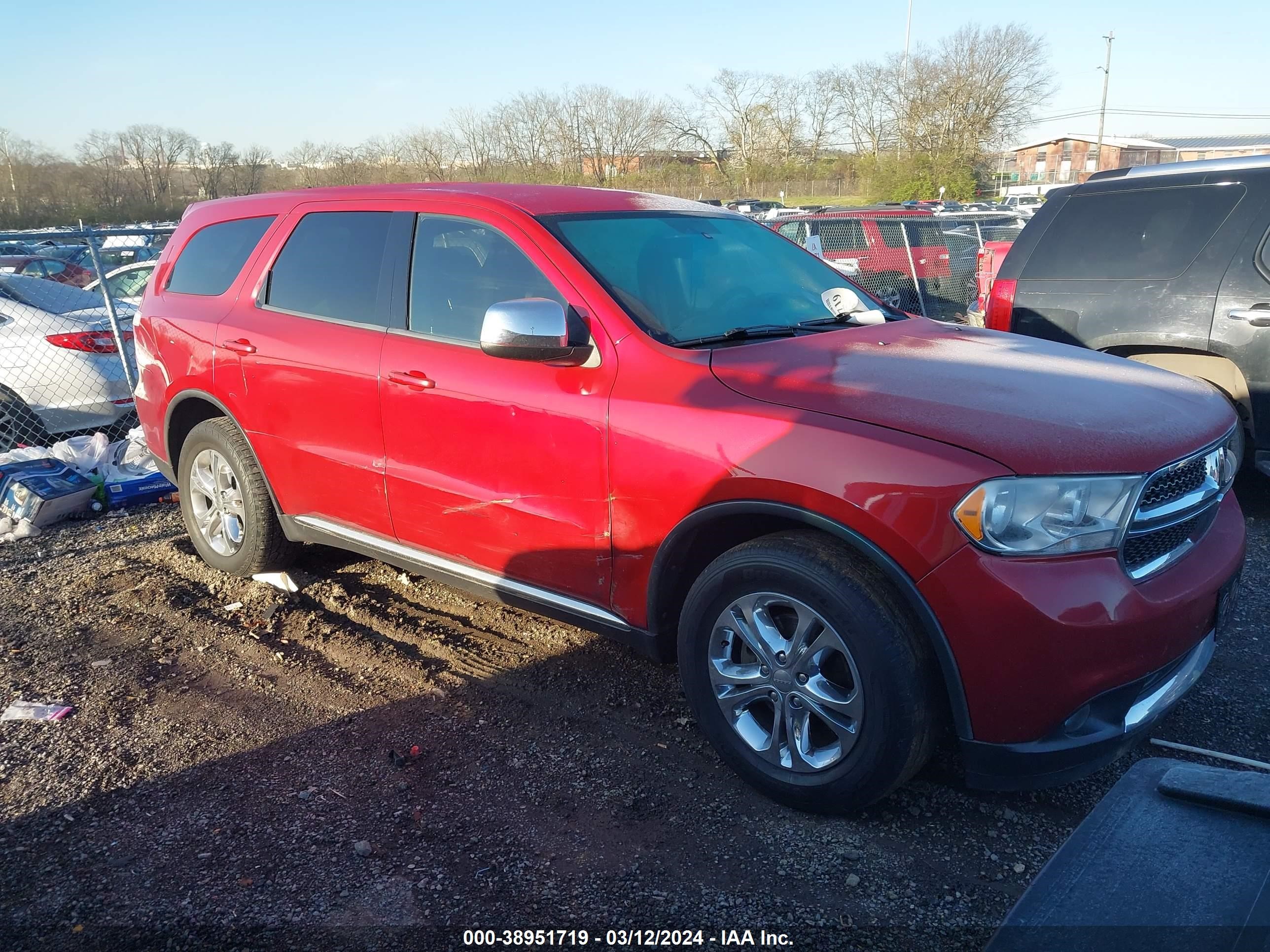 DODGE DURANGO 2011 1d4re2gg4bc616229