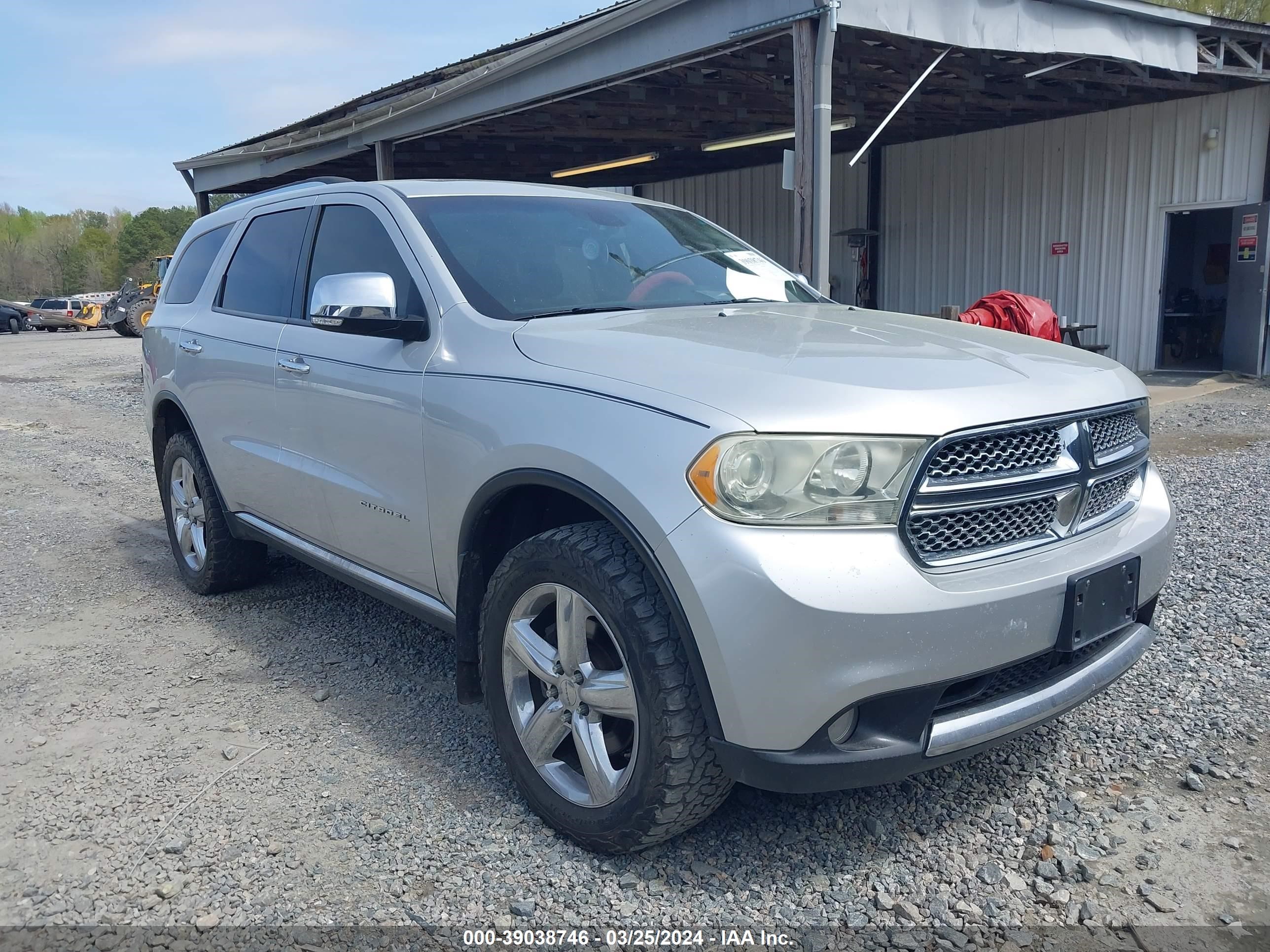 DODGE DURANGO 2011 1d4sd5gtxbc704804