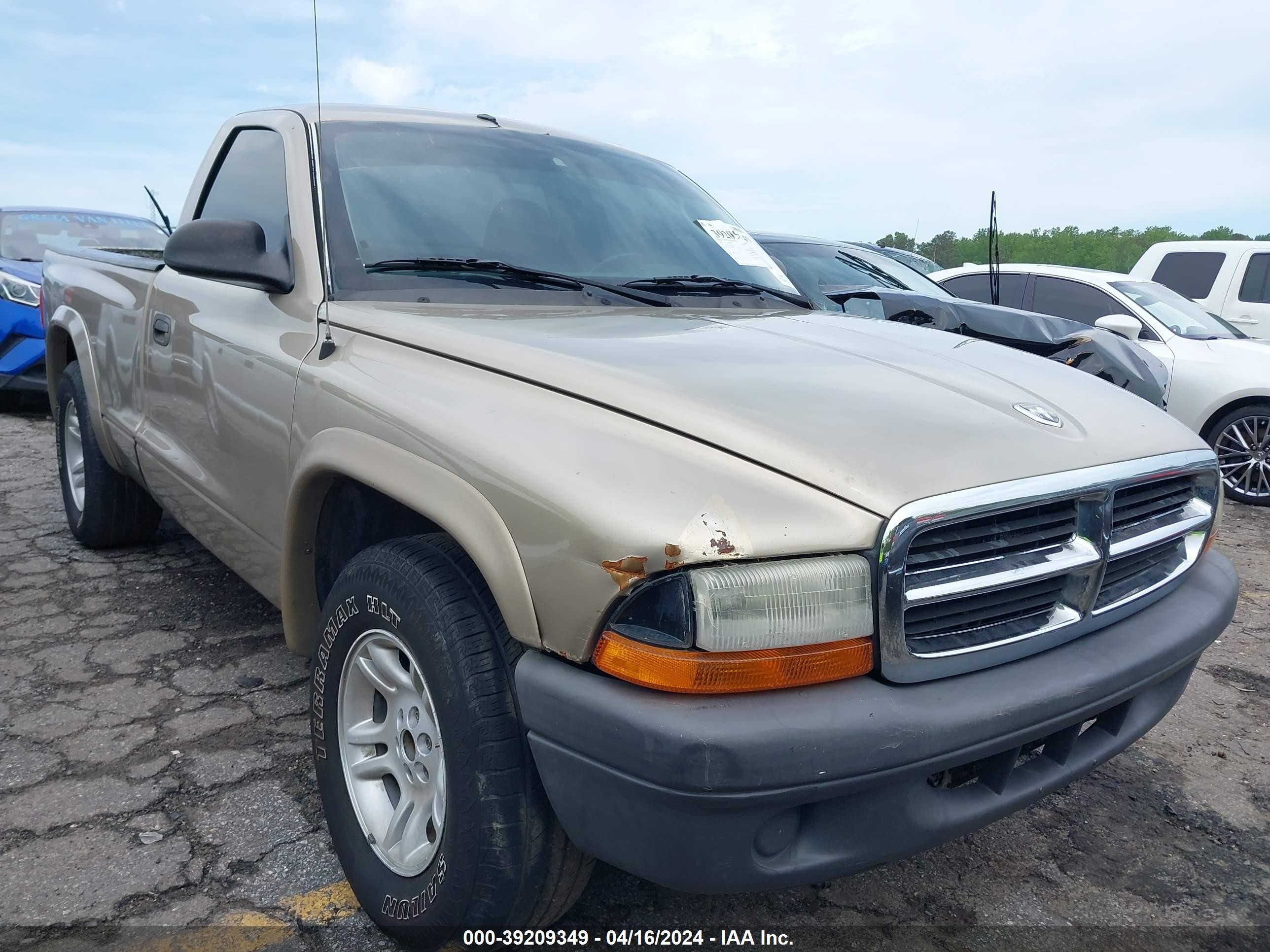 DODGE DAKOTA 2004 1d7fl16k34s579789