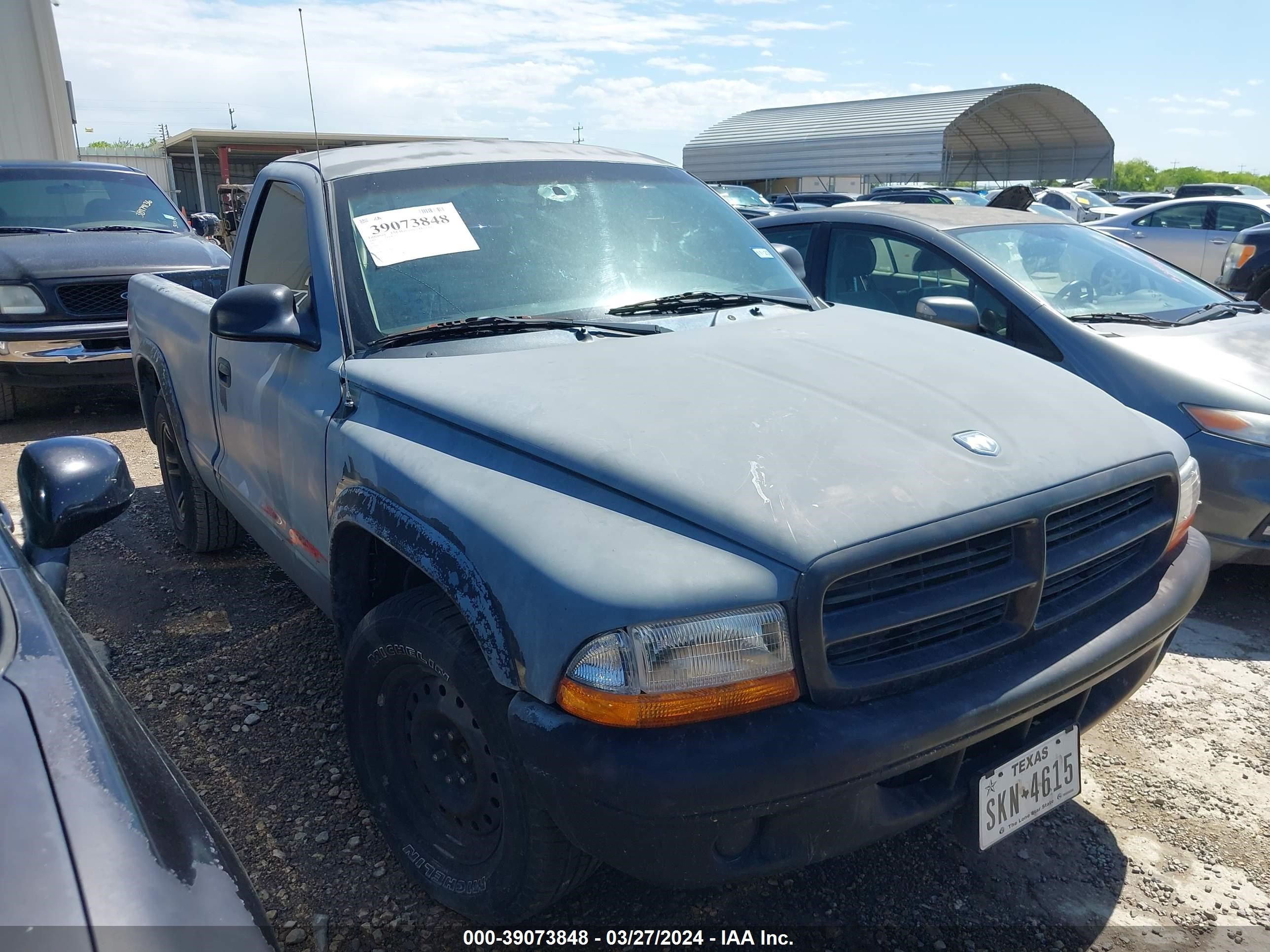 DODGE DAKOTA 2003 1d7fl16xx3s109947