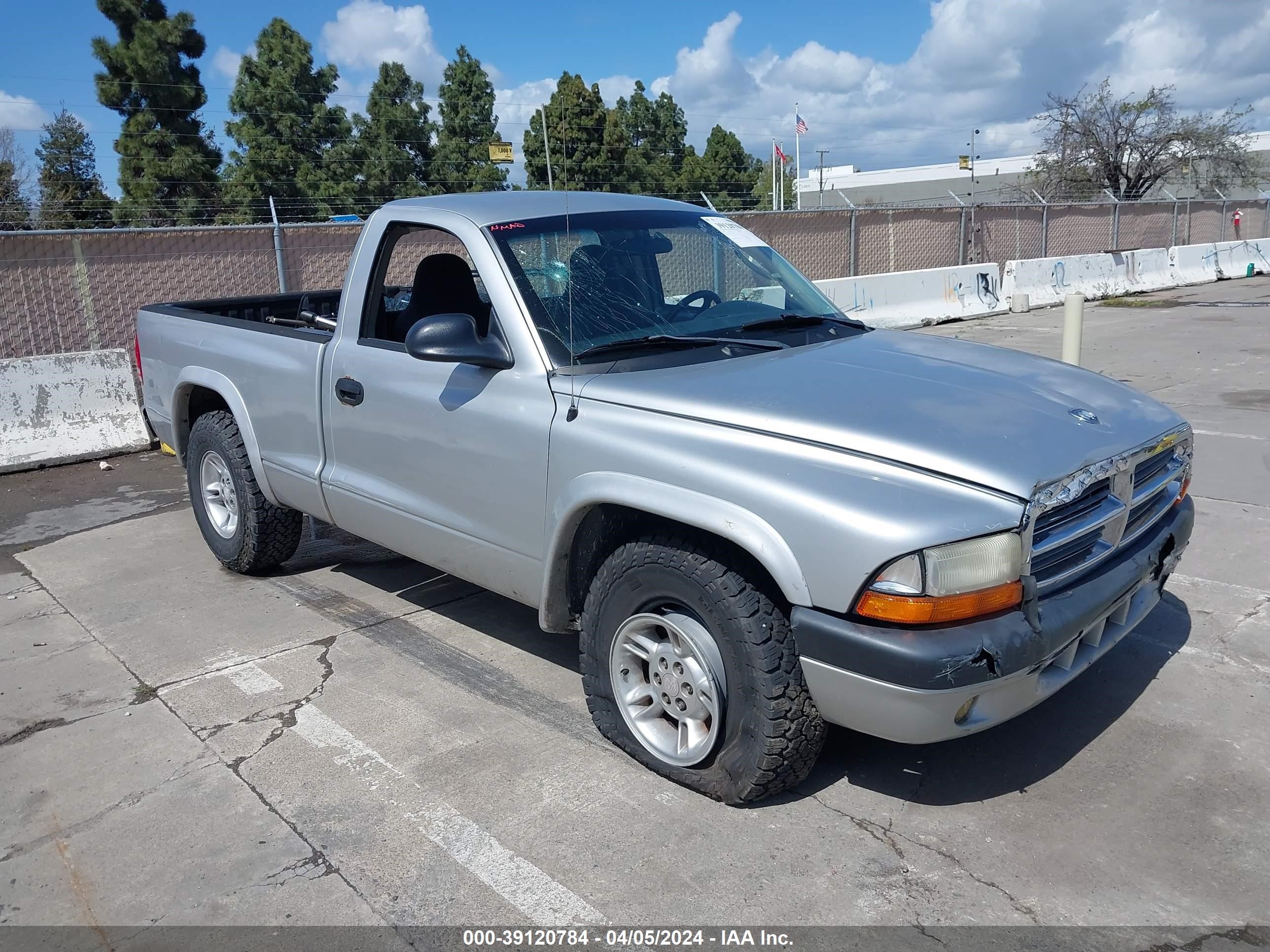 DODGE DAKOTA 2004 1d7fl36k74s639729