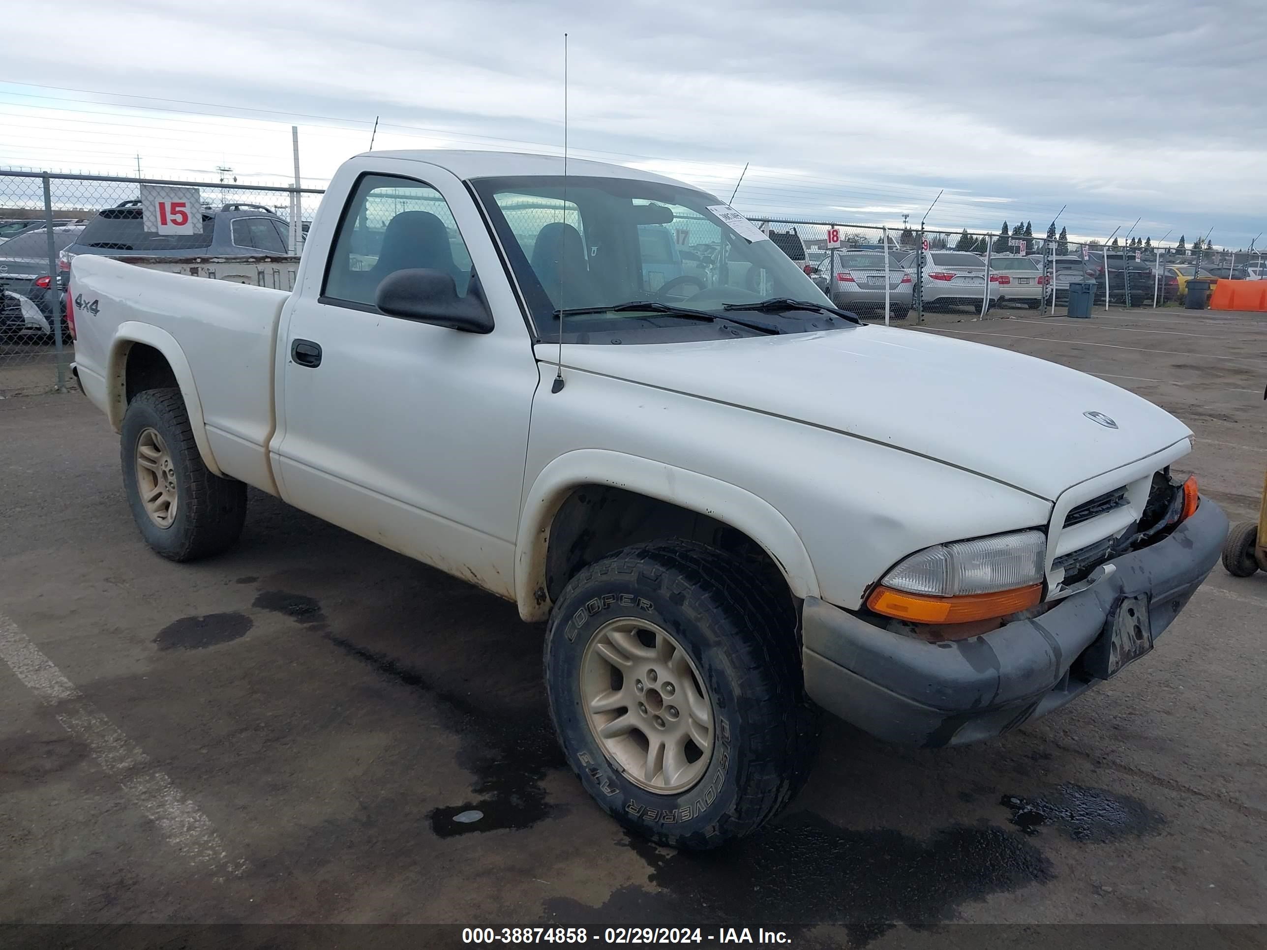 DODGE DAKOTA 2003 1d7gg16x13s300035