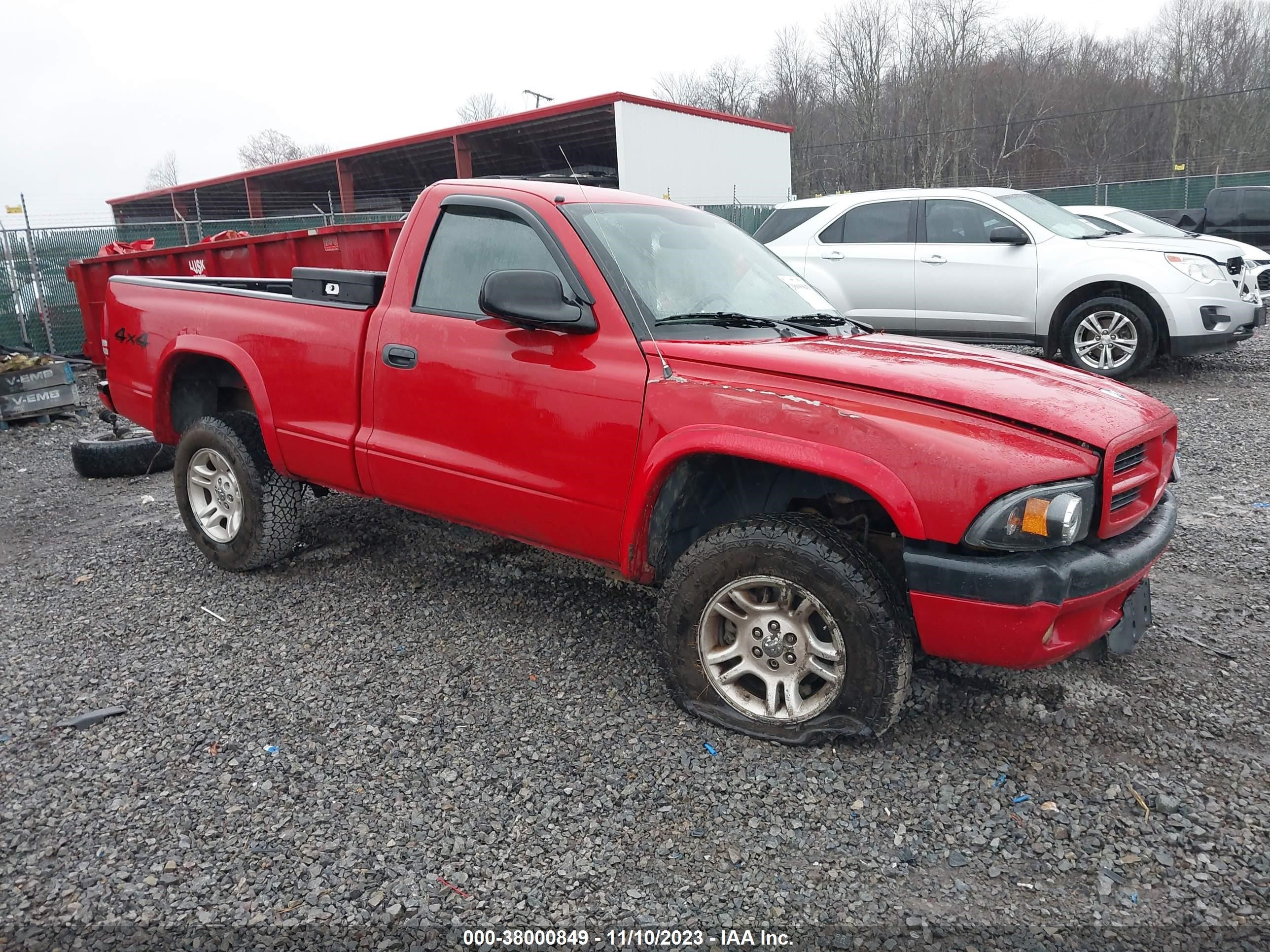 DODGE DAKOTA 2003 1d7gg36x33s331122