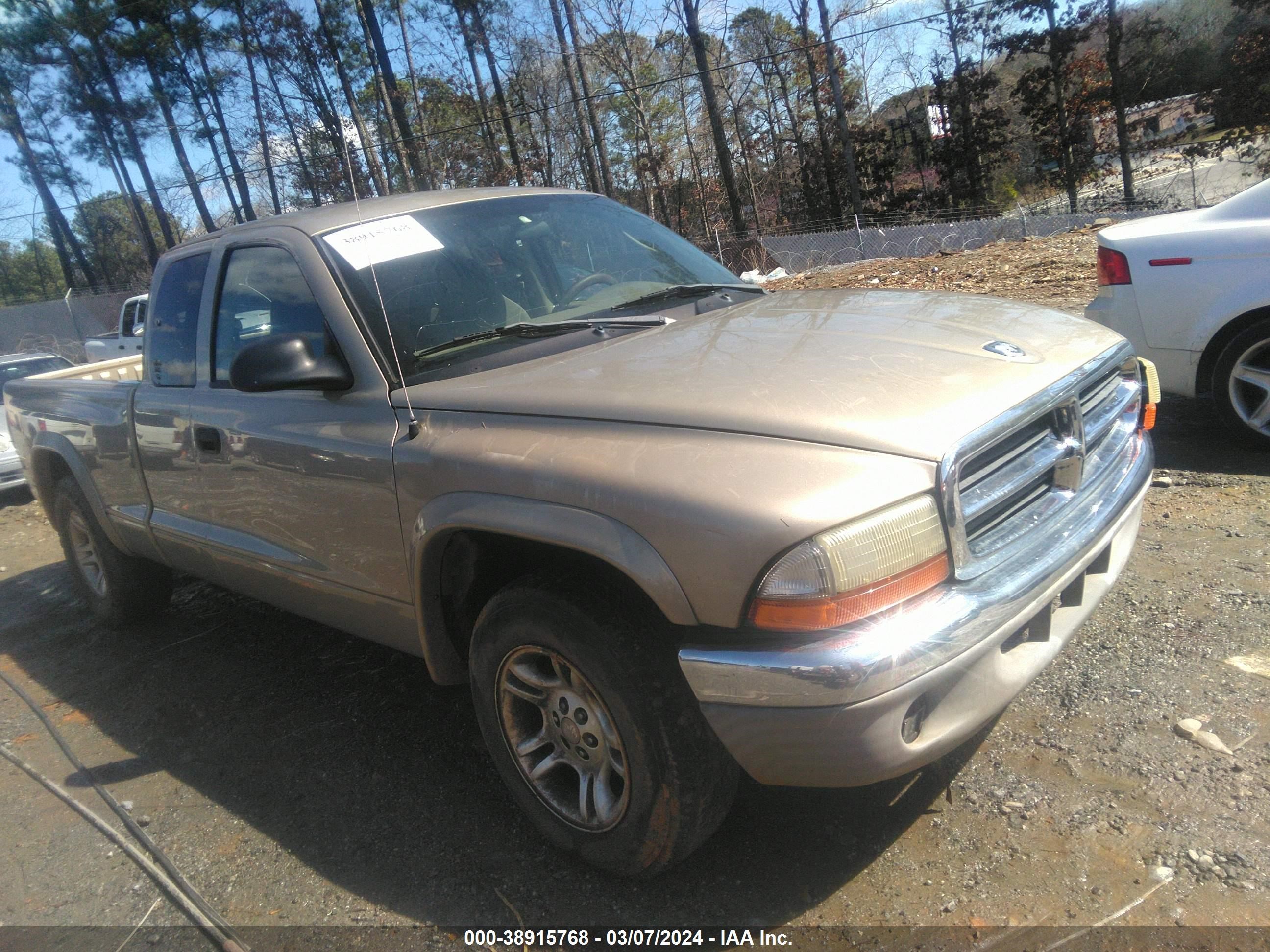 DODGE DAKOTA 2004 1d7gl42n74s567876