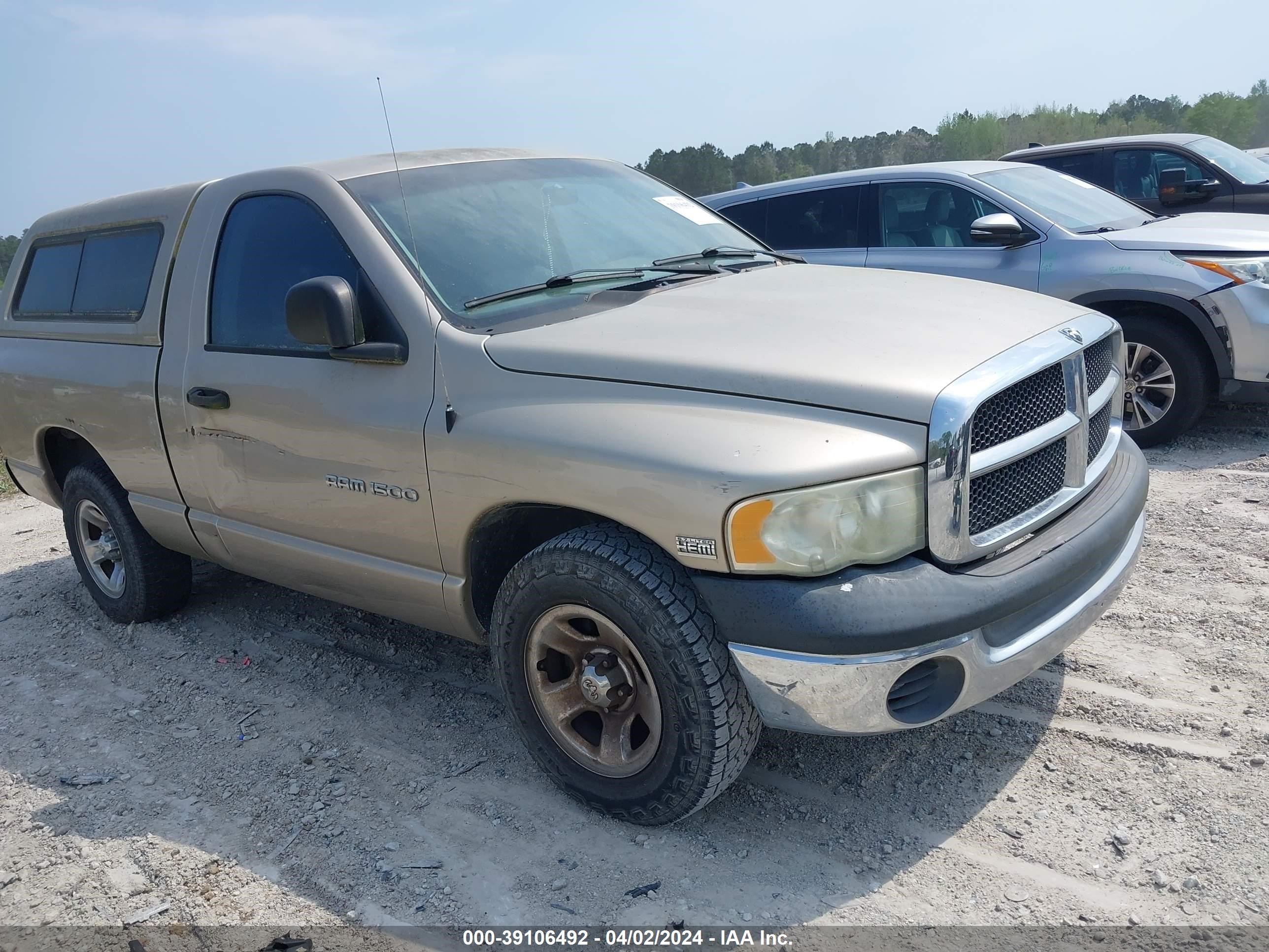 DODGE RAM 2003 1d7ha16d33j631958