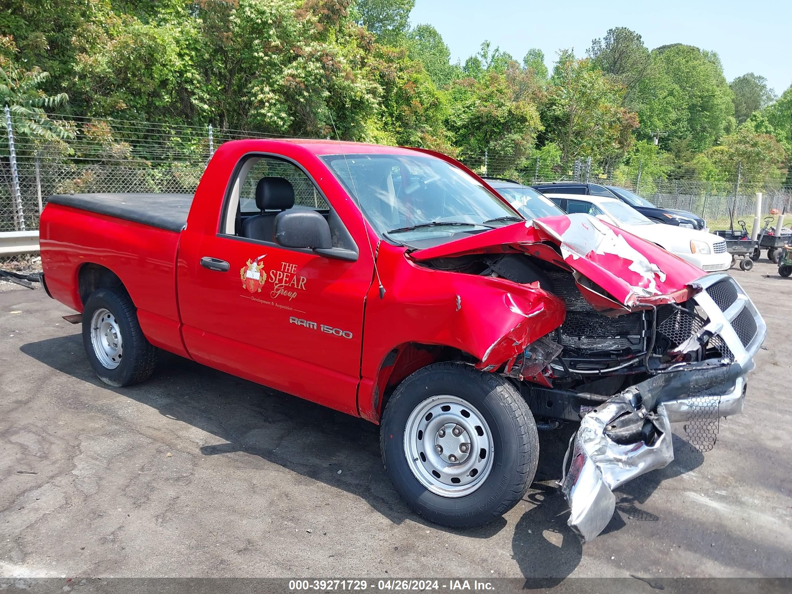 DODGE RAM 2004 1d7ha16d74j264922