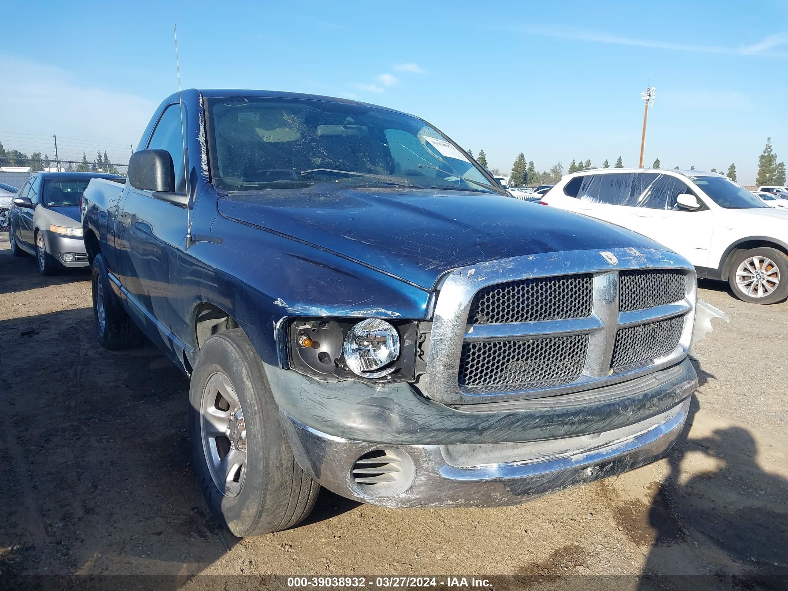 DODGE RAM 2004 1d7ha16k04j140649