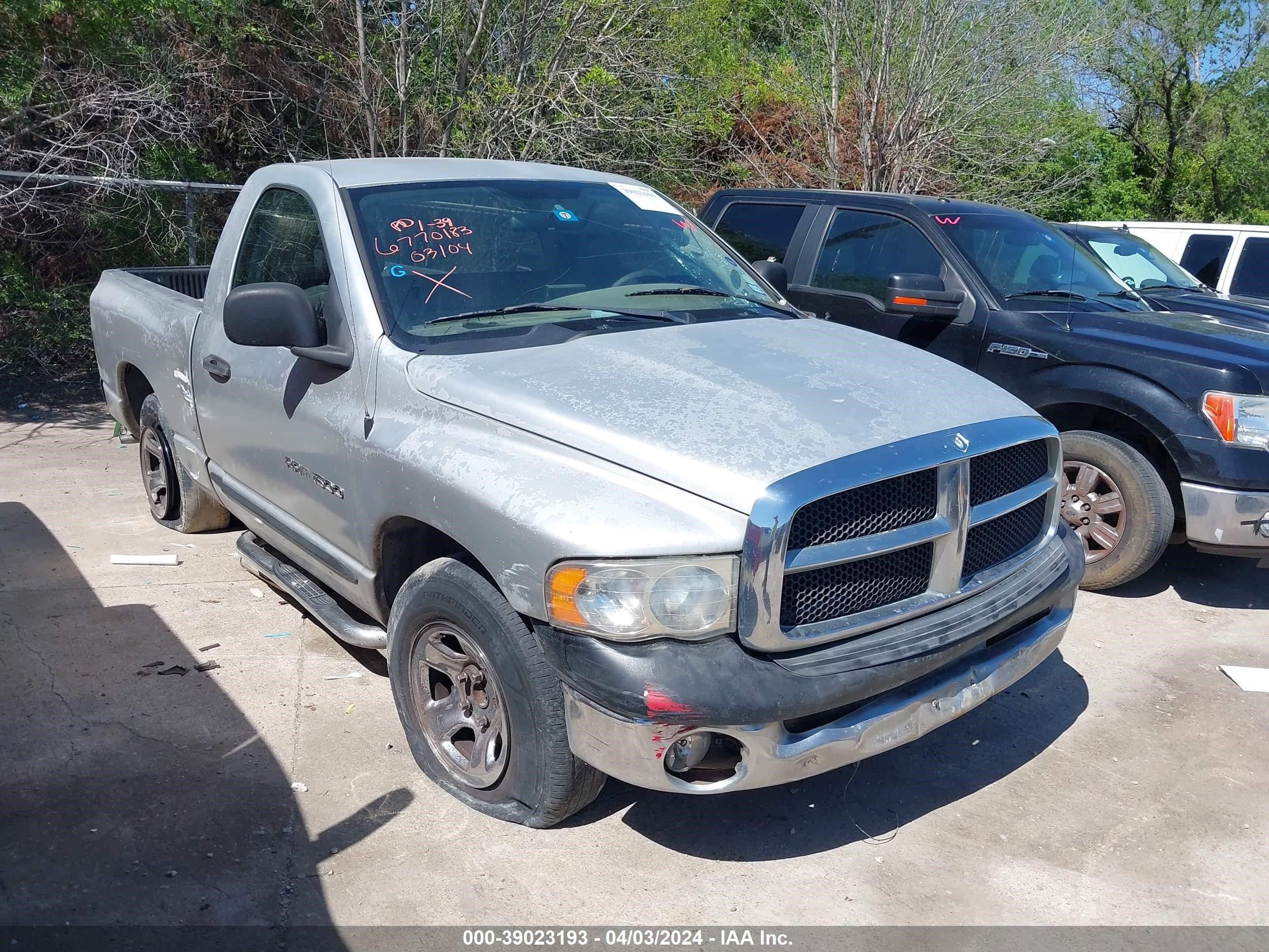 DODGE RAM 2004 1d7ha16k14j213737