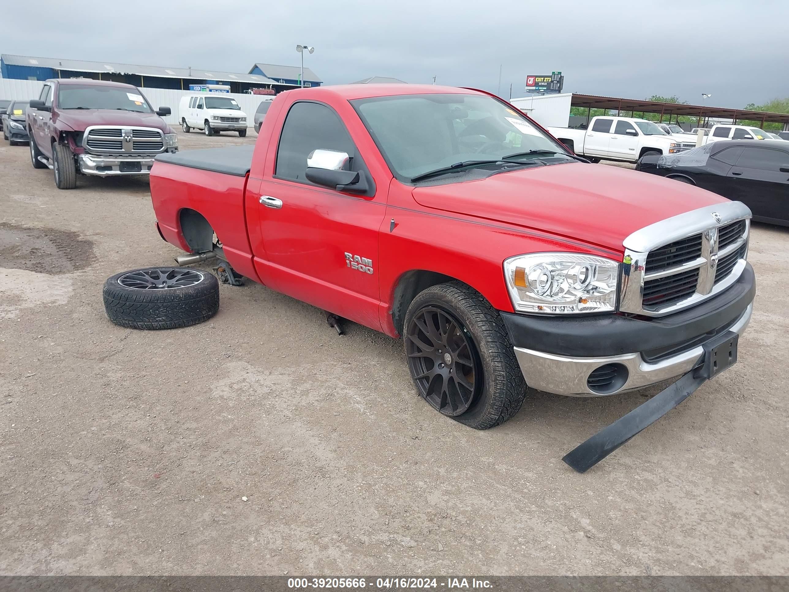 DODGE RAM 2008 1d7ha16k18j219401