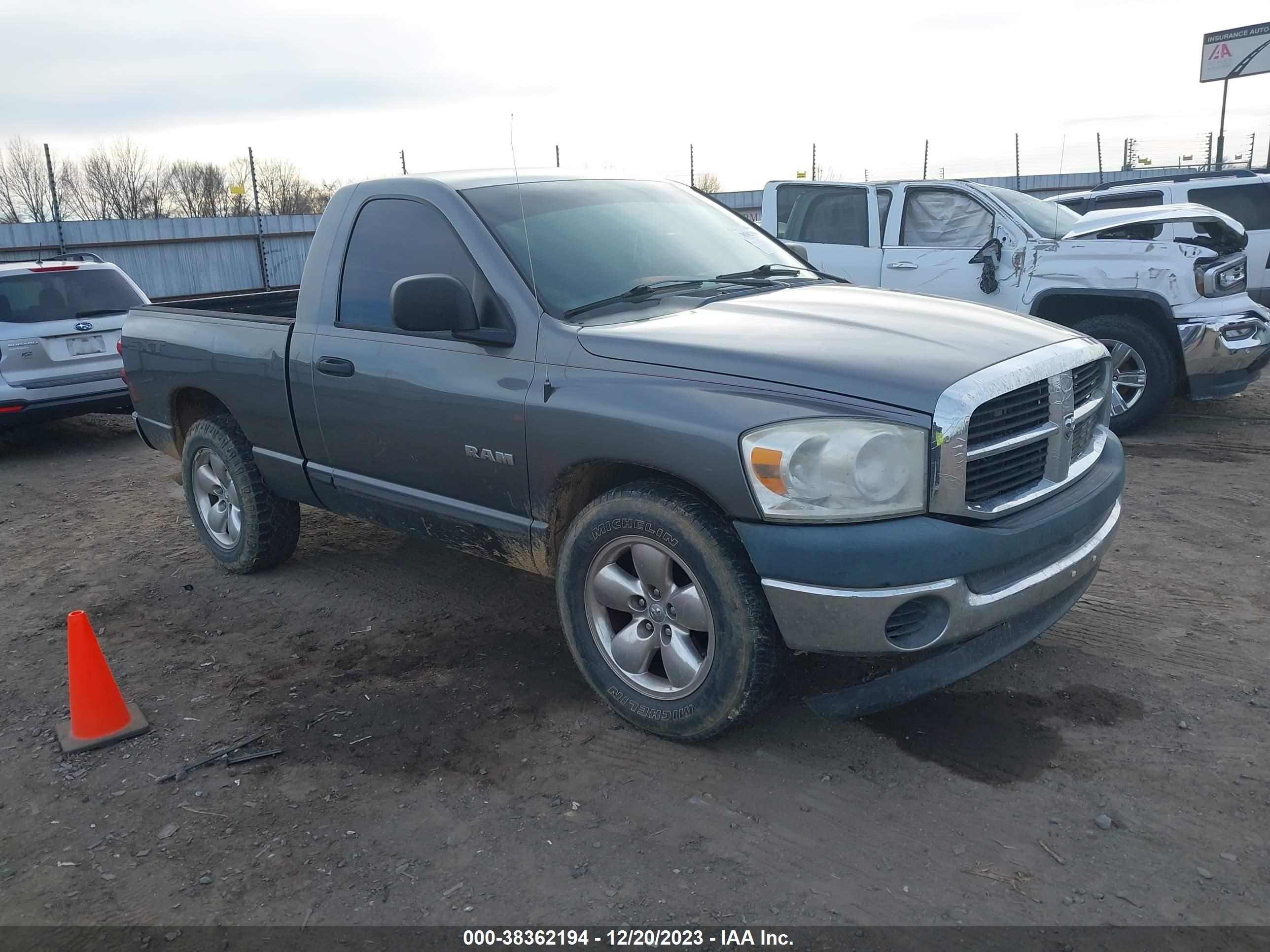 DODGE RAM 2008 1d7ha16k28j170631