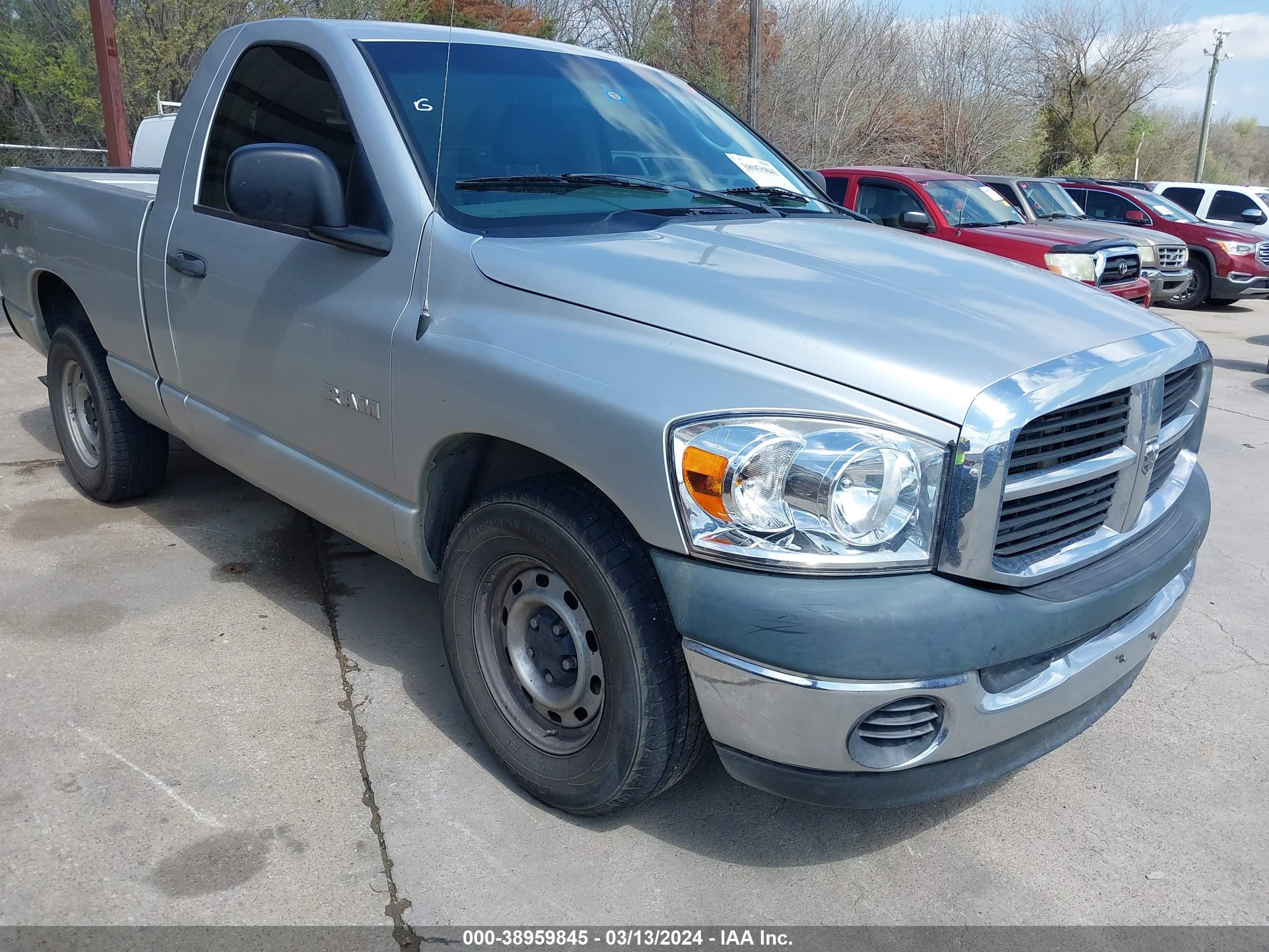 DODGE RAM 2008 1d7ha16k28j202705