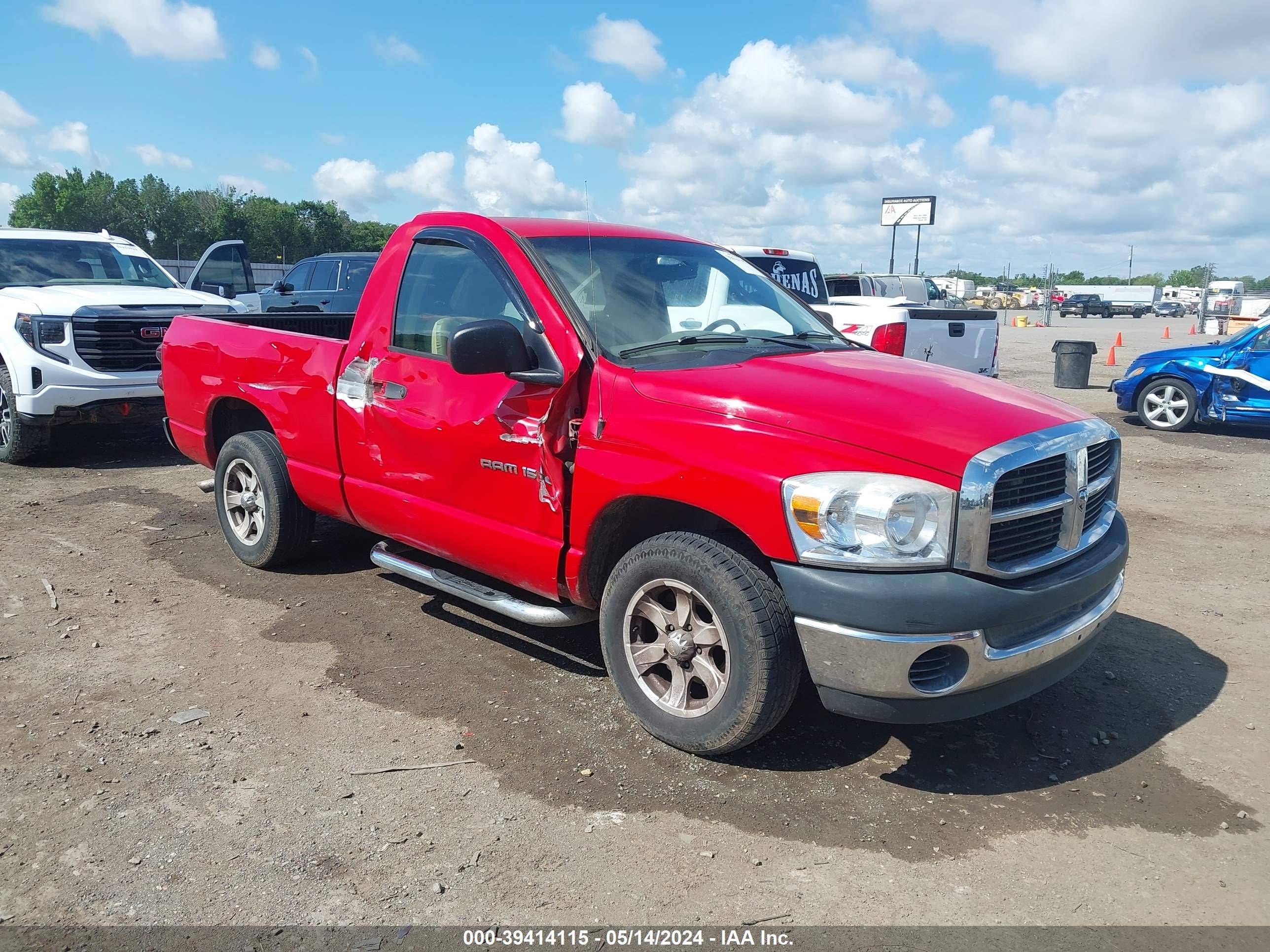 DODGE RAM 2007 1d7ha16k47j639829