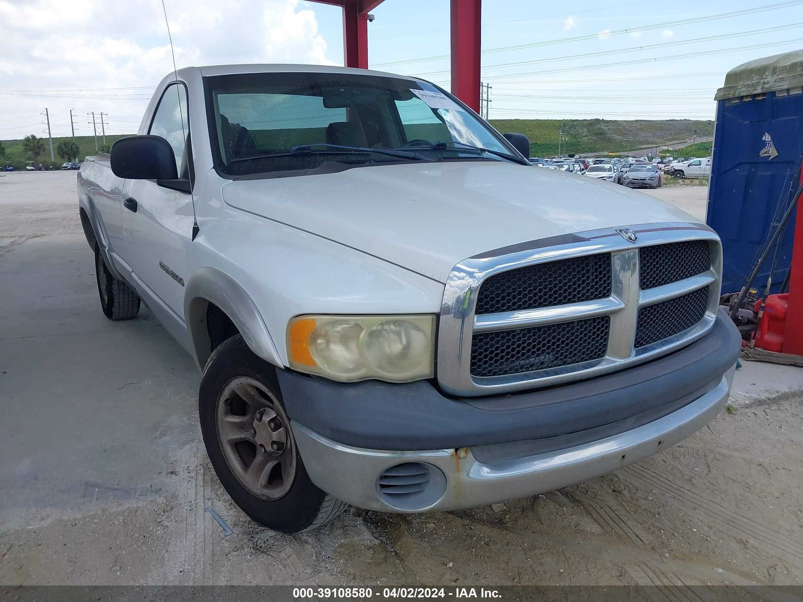 DODGE RAM 2002 1d7ha16k62j213634