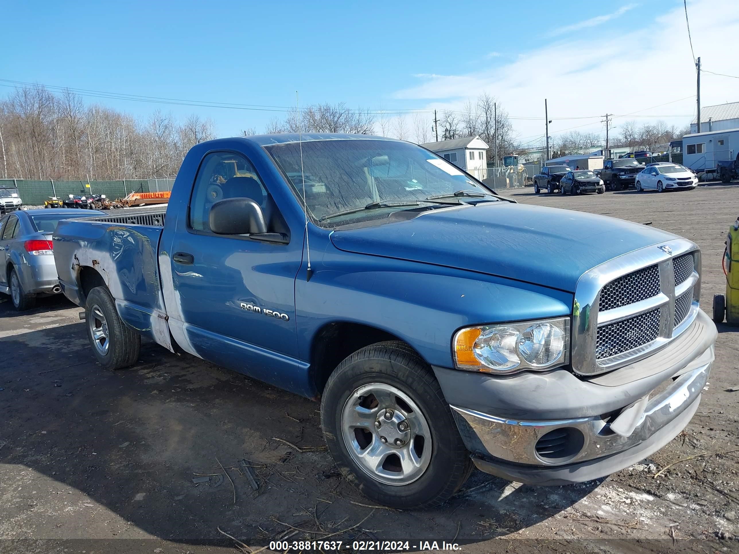 DODGE RAM 2002 1d7ha16k82j170382