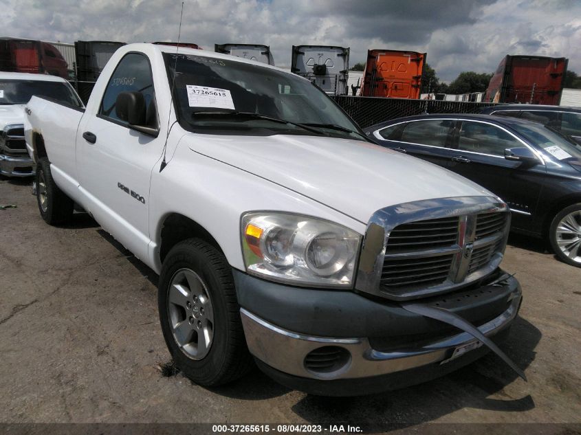 DODGE RAM 2007 1d7ha16k87j618448