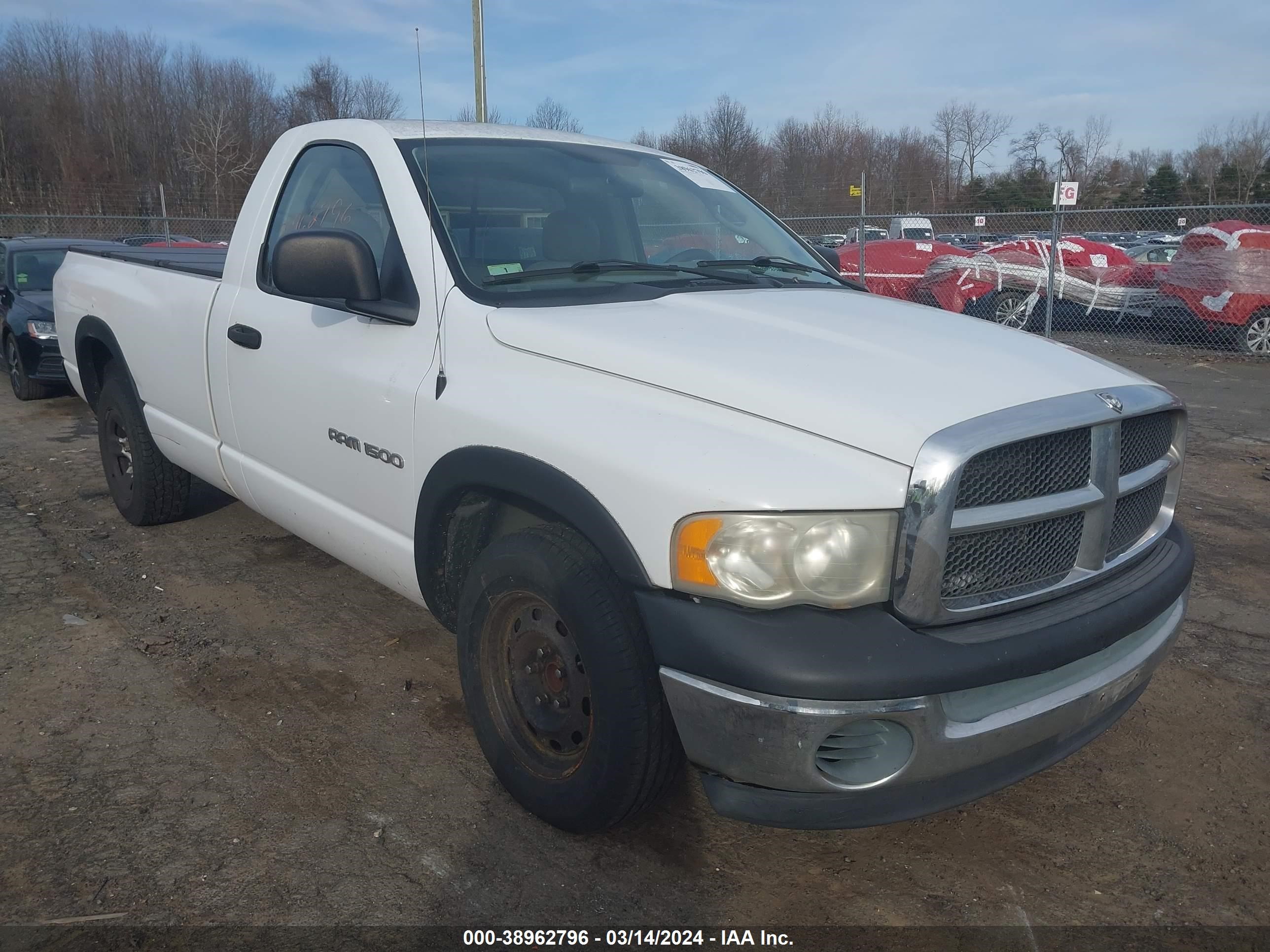 DODGE RAM 2003 1d7ha16kx3j501738